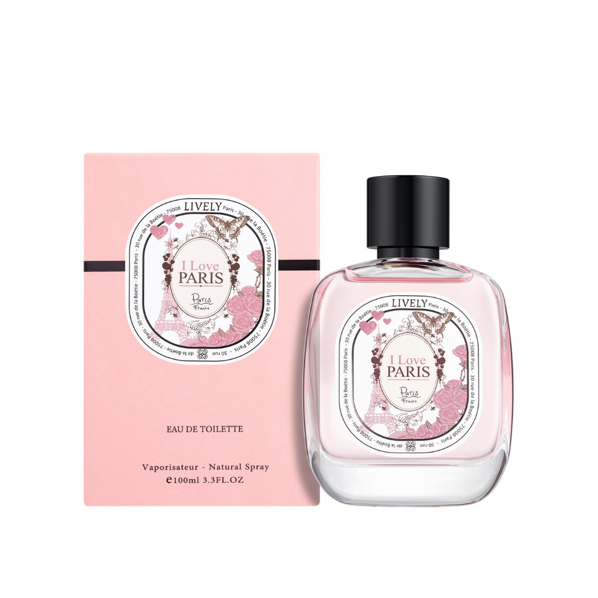 Parisis Lively I Love Paris Eau De Toilette
