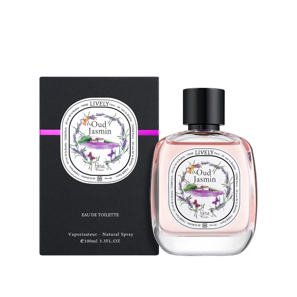 Parisis Lively Oud Jasmin Eau De Toilette