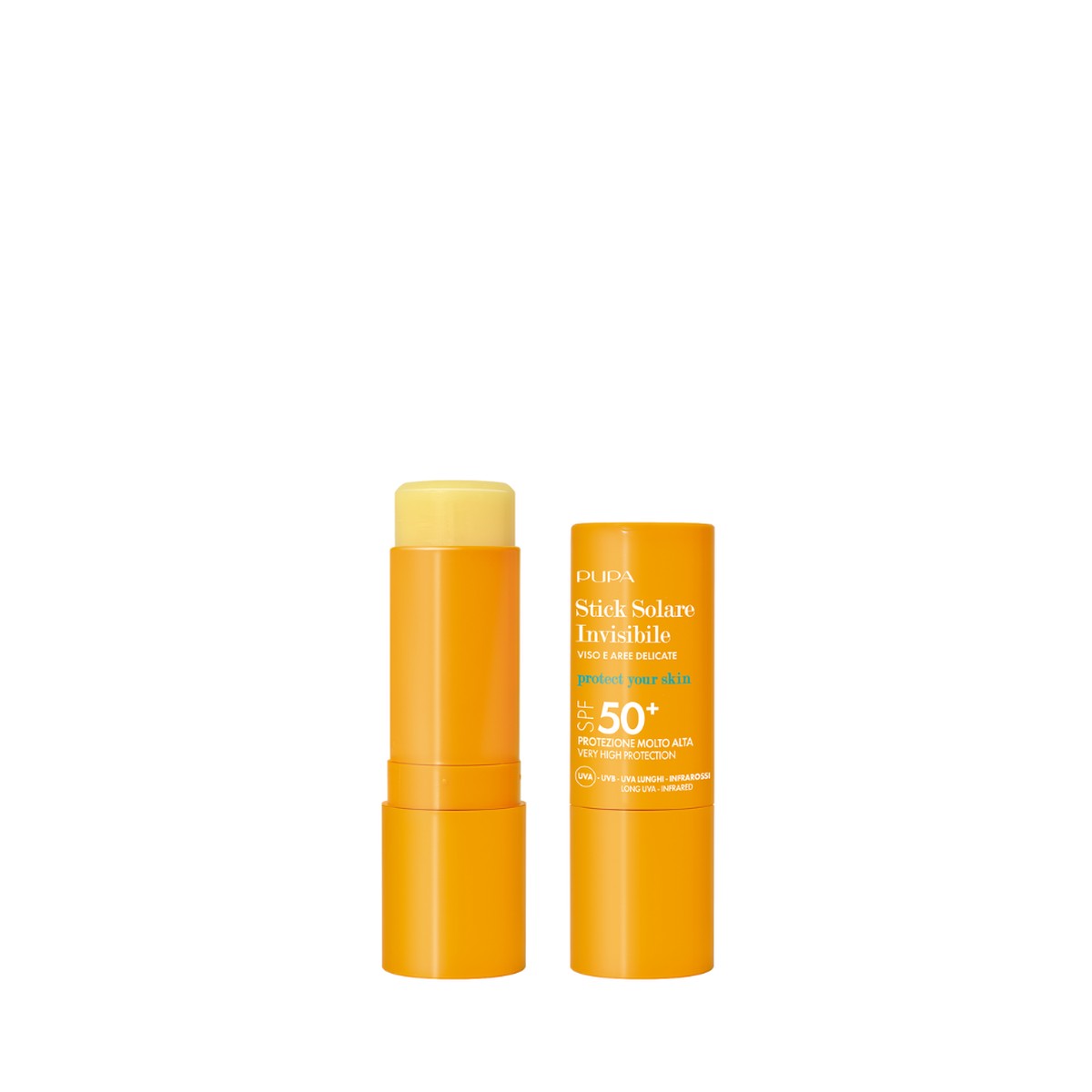 Pupa Milano Invisible Sun Stick for Face and Delicate Areas SPF50+