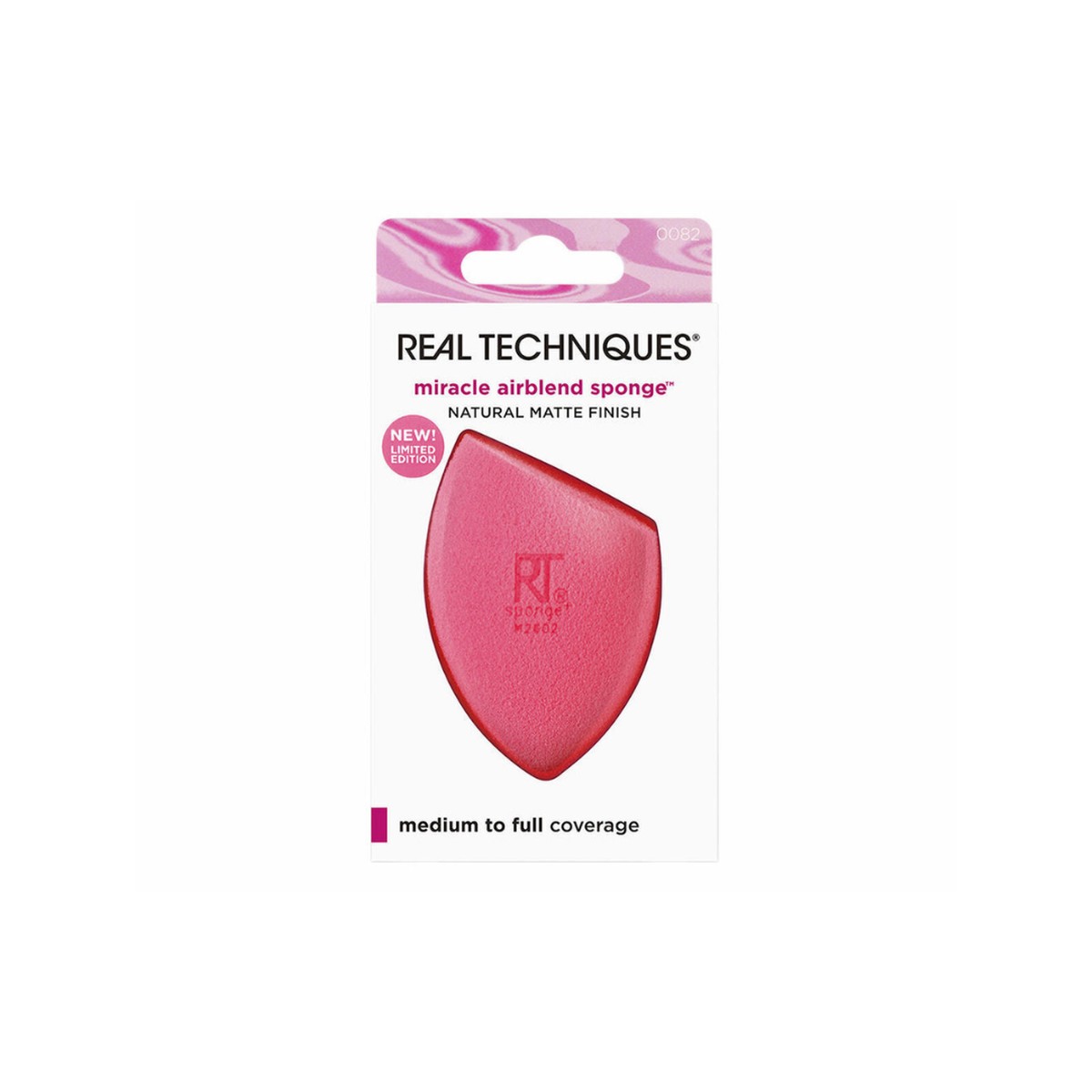 Real Techniques Berry Pop Airblend Makeup Sponge