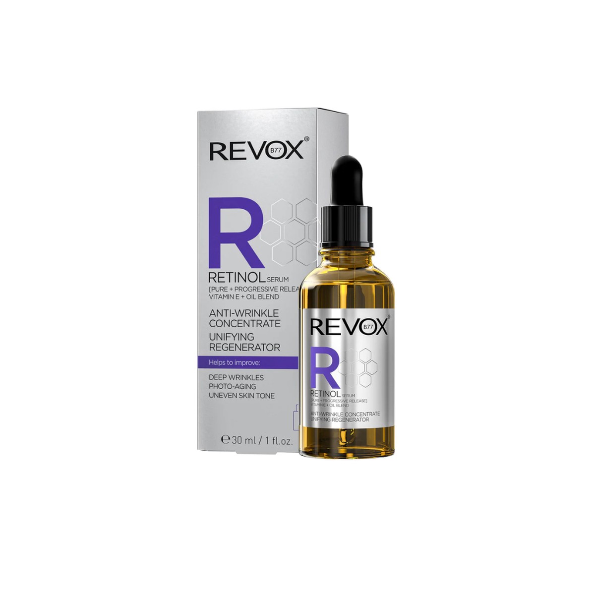 Revox B77 Retinol Serum Unifying Regenerator 30ml