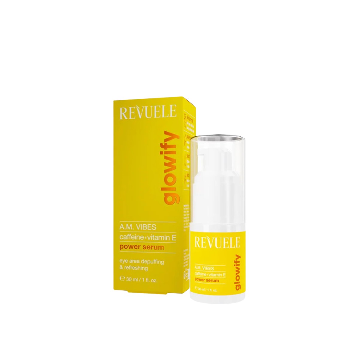 Revuele A.M. Vibes Power Serum Caffeine + Vitamin E 30ml