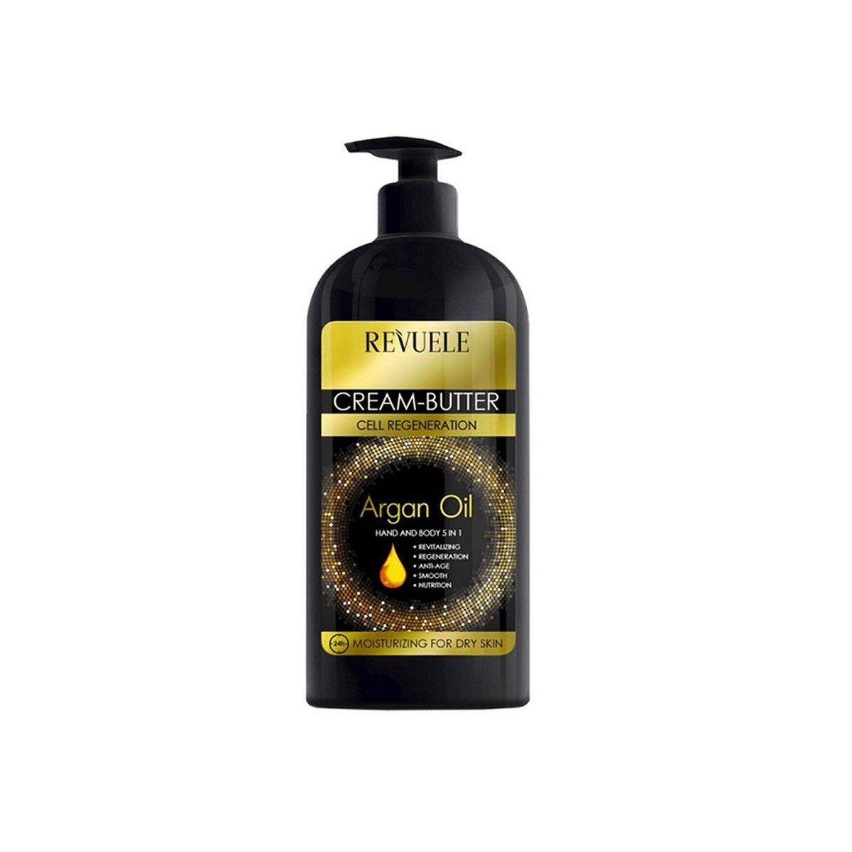 Revuele Cream Butter Argan Oil Hand & Body 5 In 1 Lotion