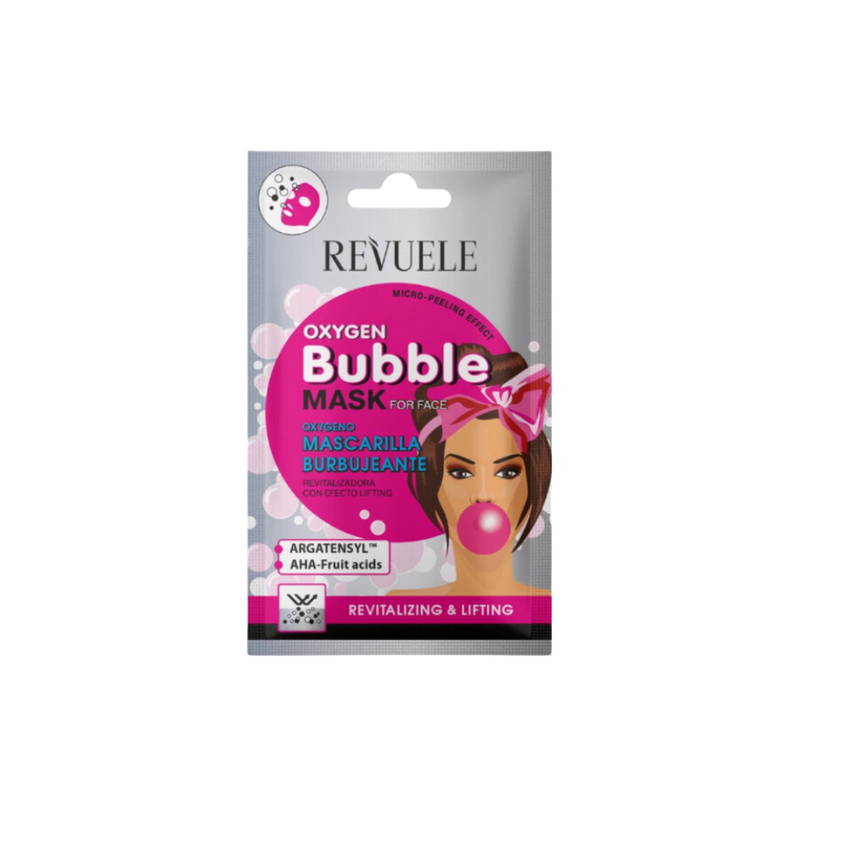Revuele Revitalising Oxygen Bubble Mask with Lifting Effect