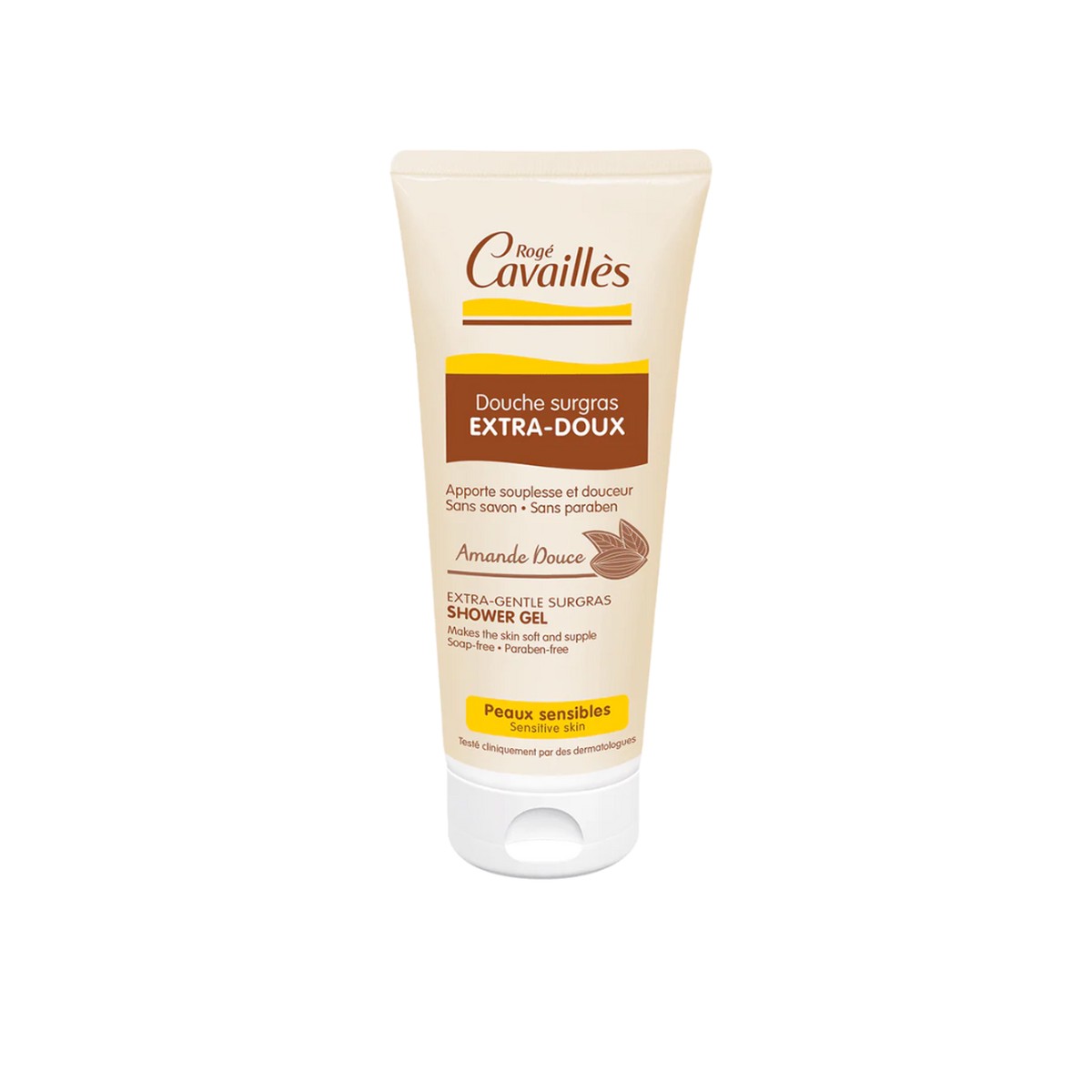 Roge Cavailles Extra-Gentle Surgras Shower Gel Sweet Almond 200ml