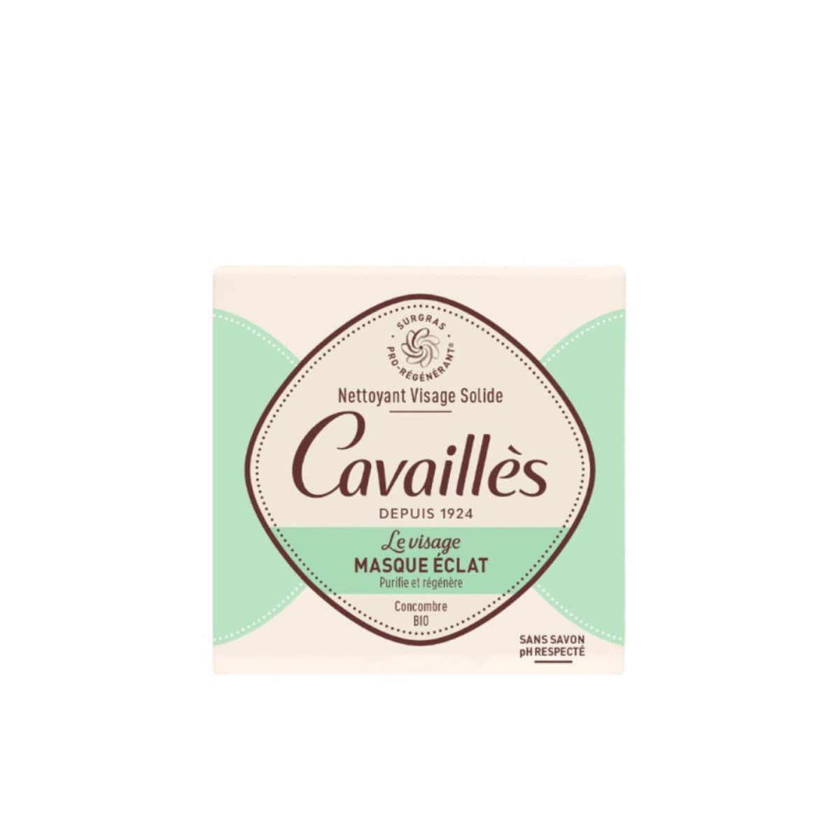 Roge Cavailles Radiance Mask Solid Facial Cleanser 70g