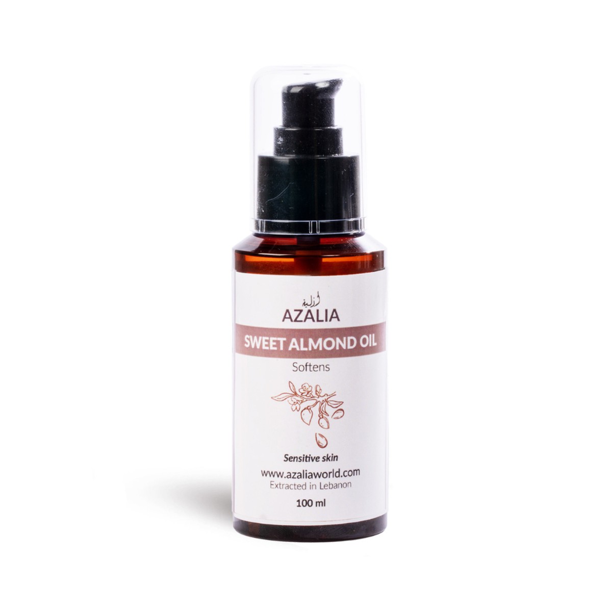 Azalia Sweet Almond Oil 100ml - Unscented