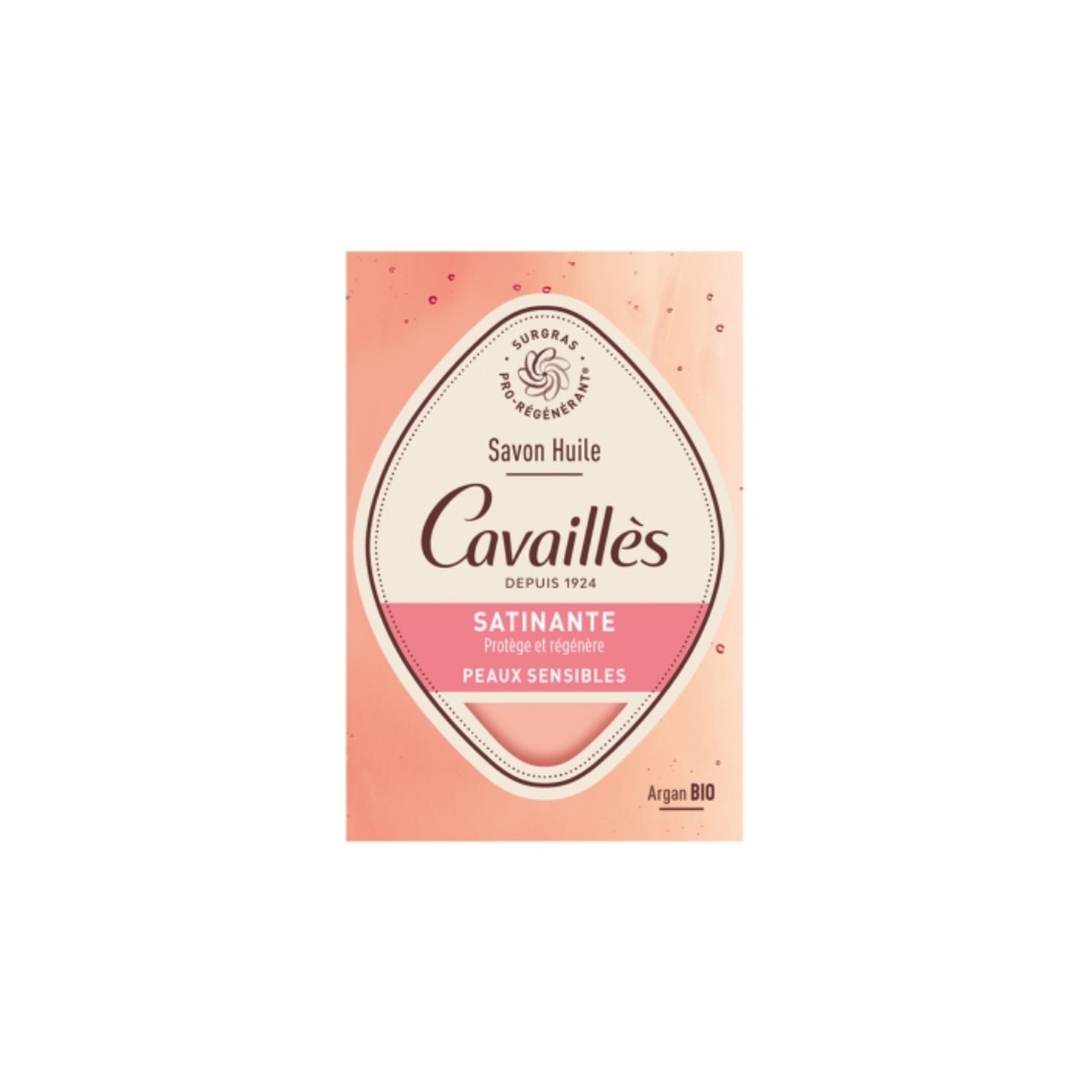Roge Cavailles Satin Oil Soap For Sensitive Skin 100g