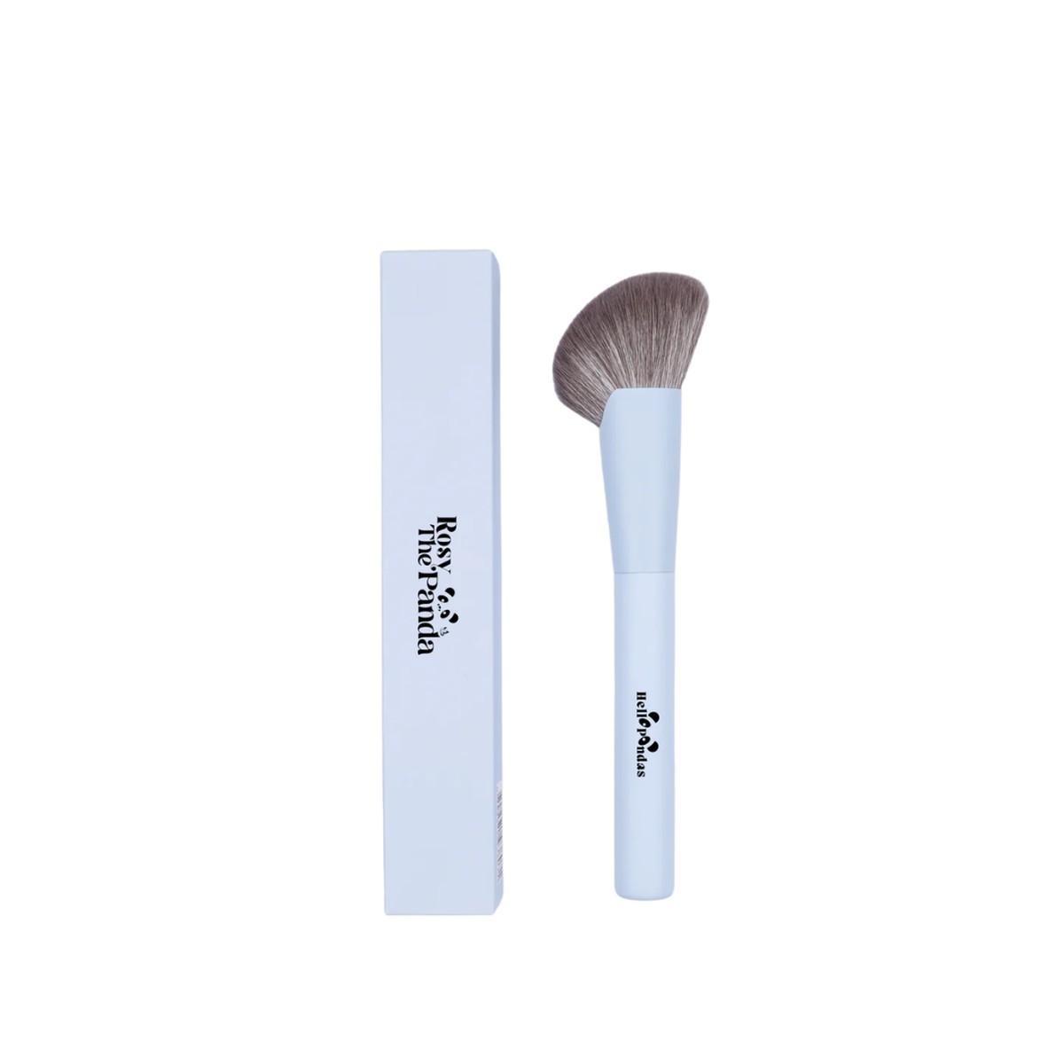 Rosy The Panda Blue Candy Powder Blush & Bronzer Brush