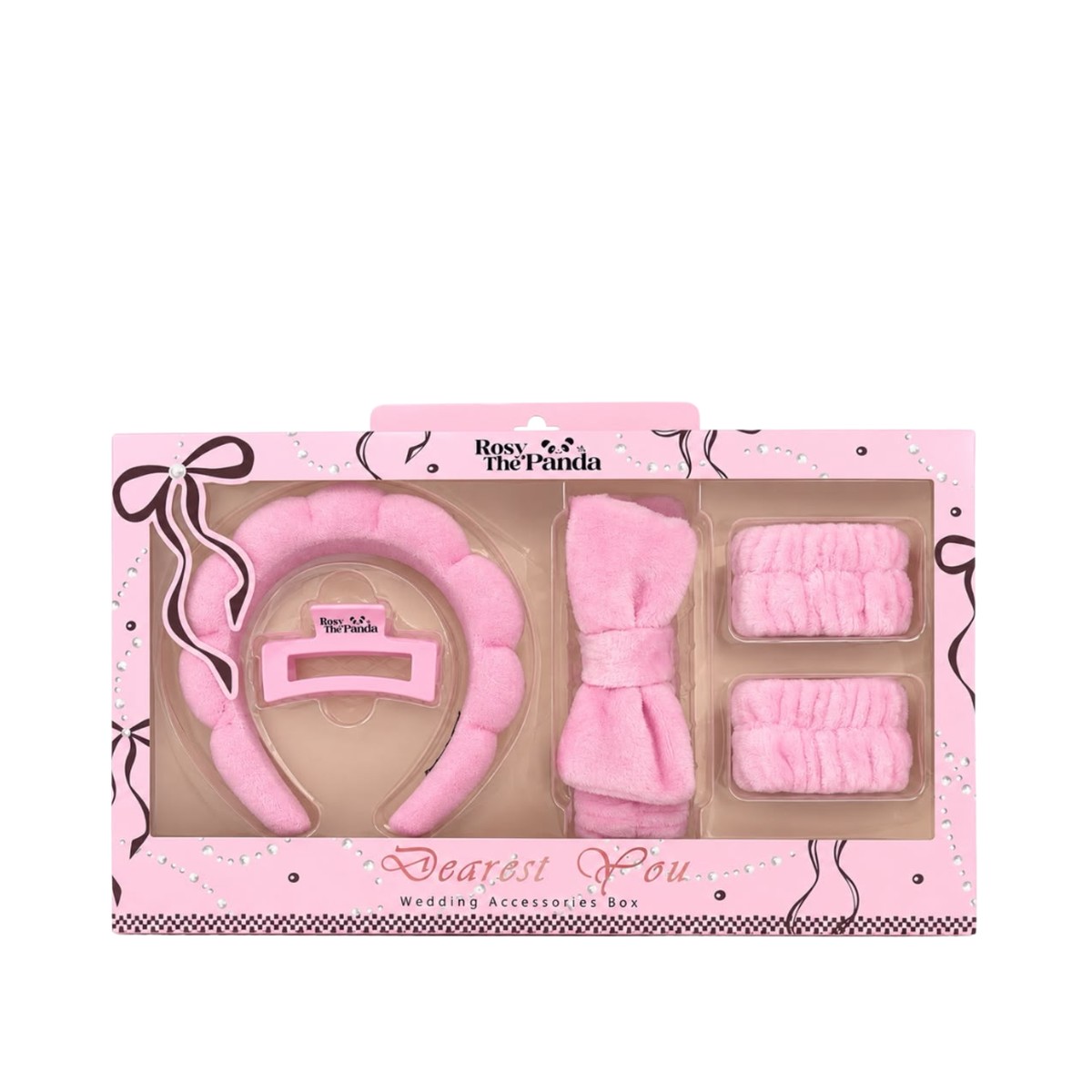 Rosy The Panda Wedding Accessories Box