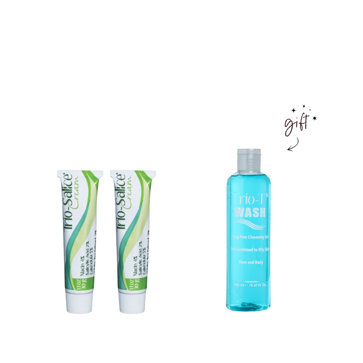 TrioPharm TrioSalice Twin Bundle + Free TrioT Wash