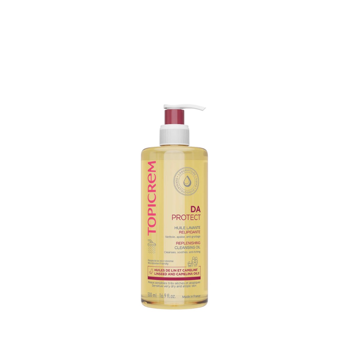 Topicrem Da Protect Replenishing Cleansing Oil 500ml