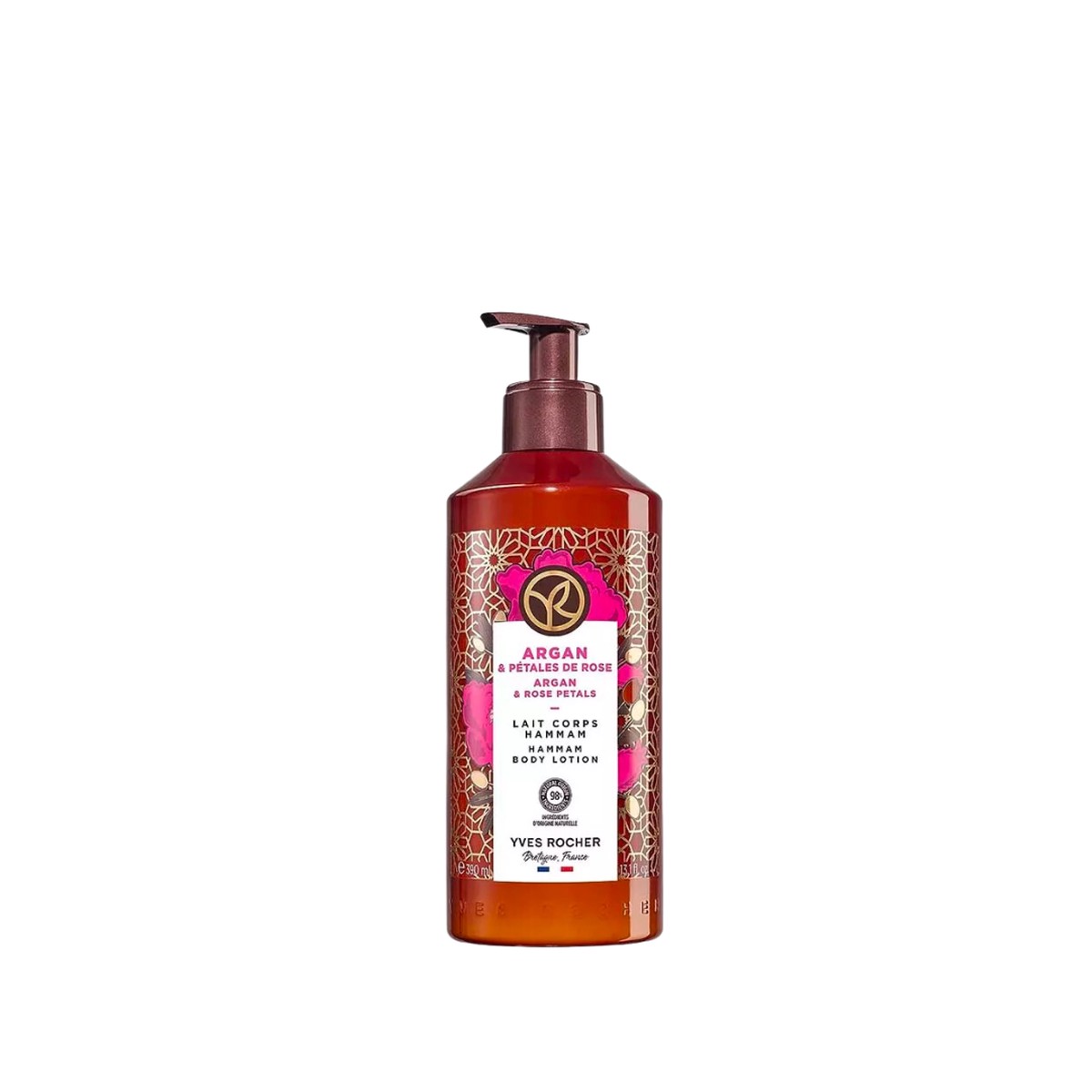 Yves Rocher Body Lotion Argan & Rose Petals 390ml