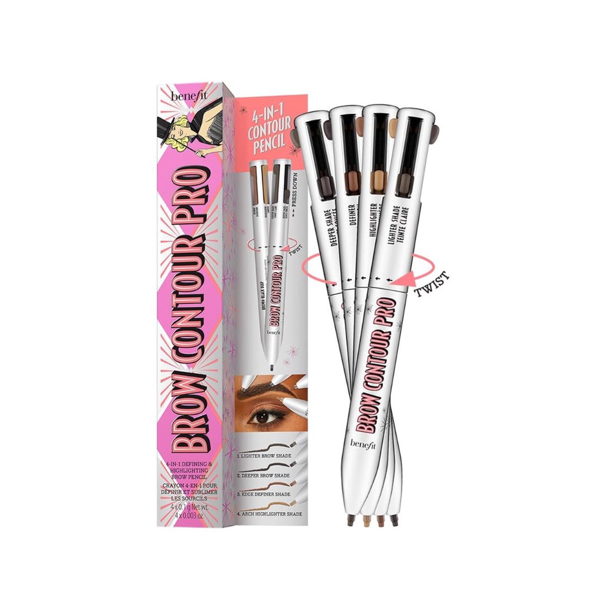 Benefit Brow Contour Pro Defining & Highlighting Pencil