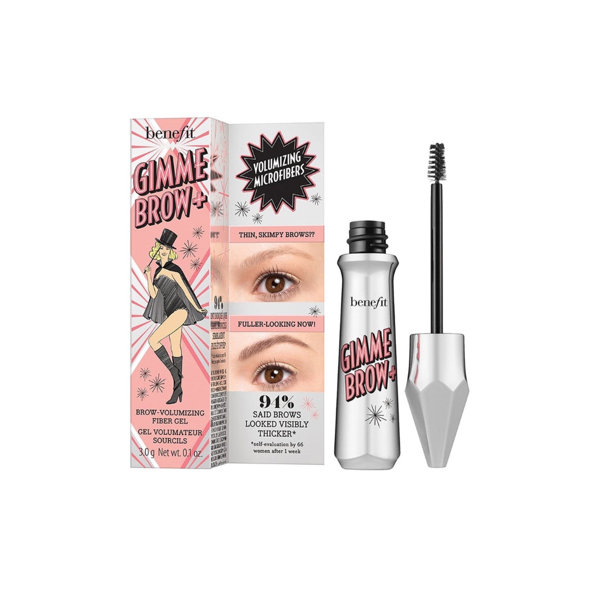 Benefit Cosmetics Gimme Brow+ Volumizing Eyebrow Gel