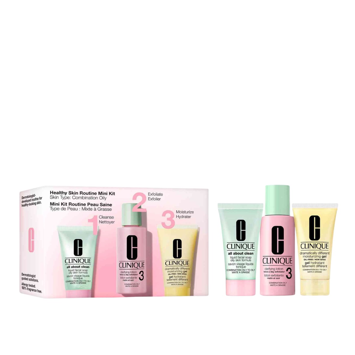 Clinique 3 Step Skin Type 3 Healthy Skin Routine Mini Set