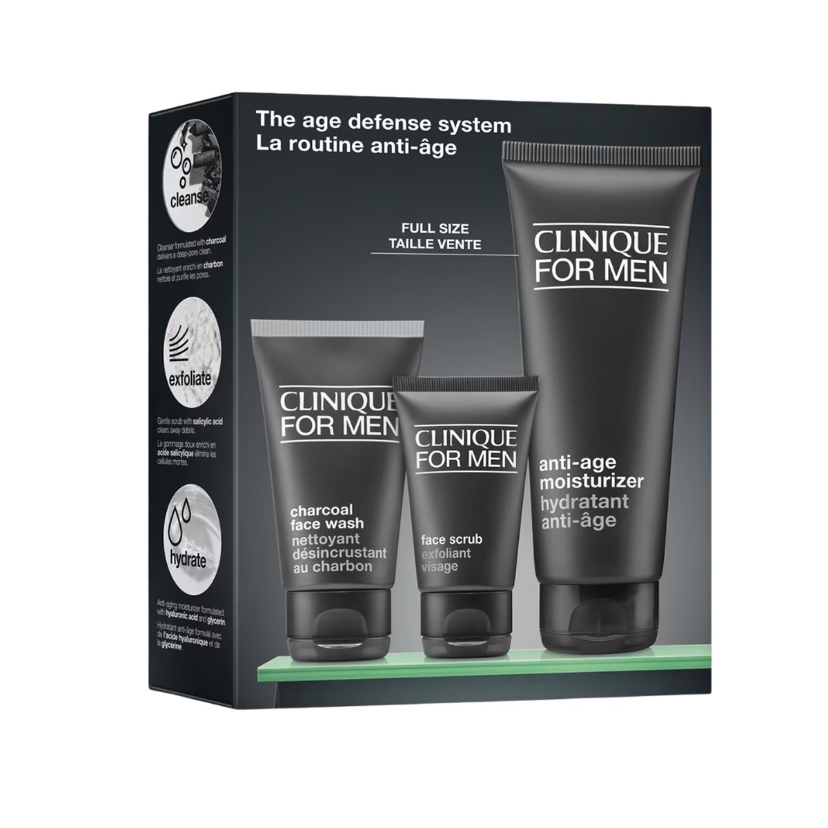 Clinique For Men The Age Defense System Set