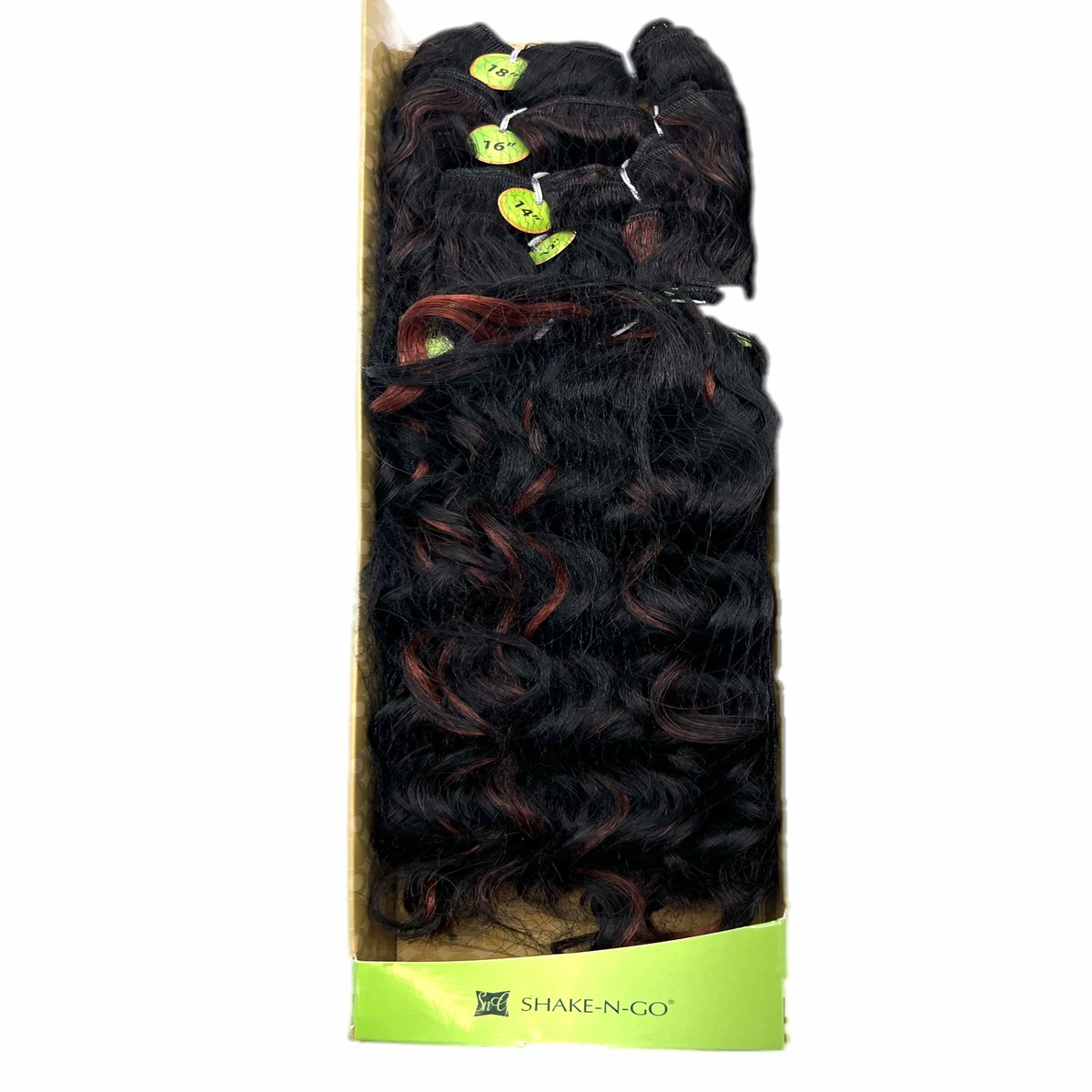 FreeTress Equal Appeal Curl Synthetic Weave, 4 Pcs with Closure