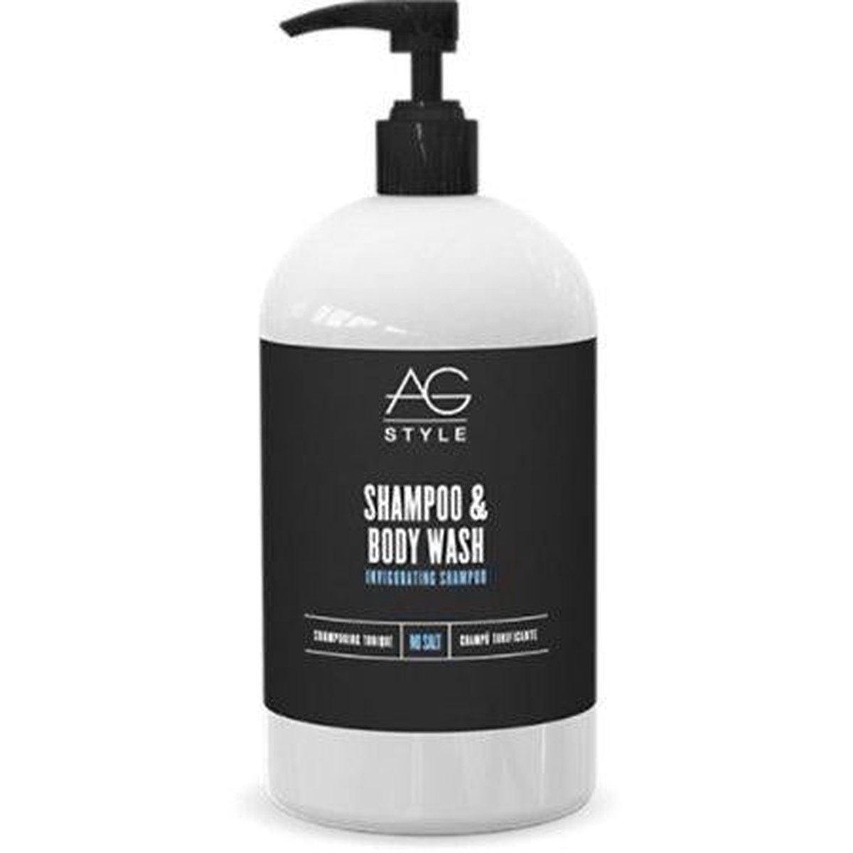AG Hair Cosmetics Invigorating Cleanser Shampoo & Body Wash, 33 oz, Unisex