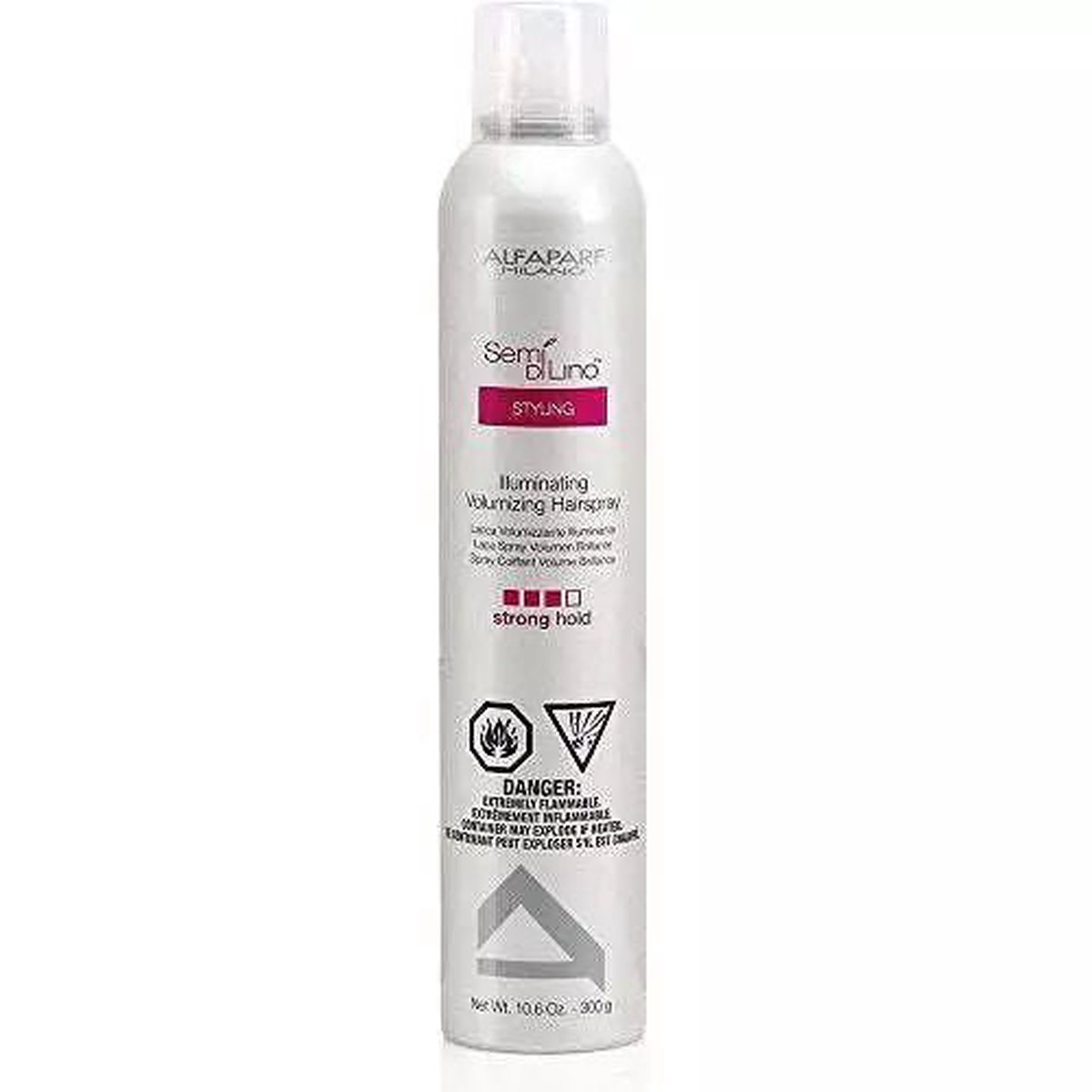 Alfaparf Milano Semi Di Lino Styling Illuminating Hairspray, Strong Hold, 10.6 oz