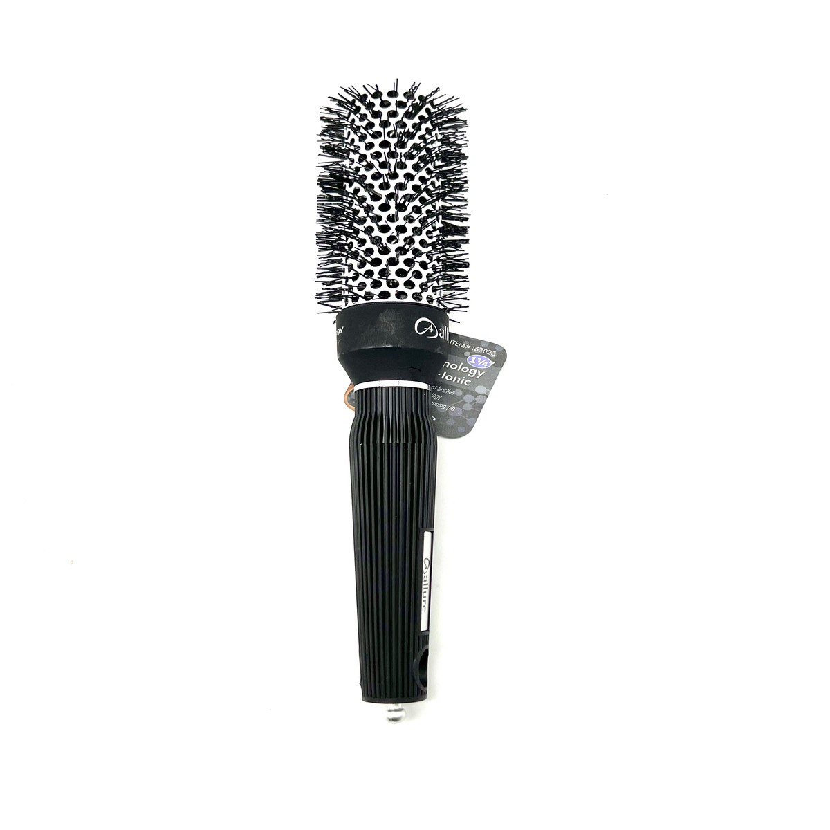 Allure Ceramic Ionic Nanotech Round Hair Brush, 1 1/4 in (32 mm)