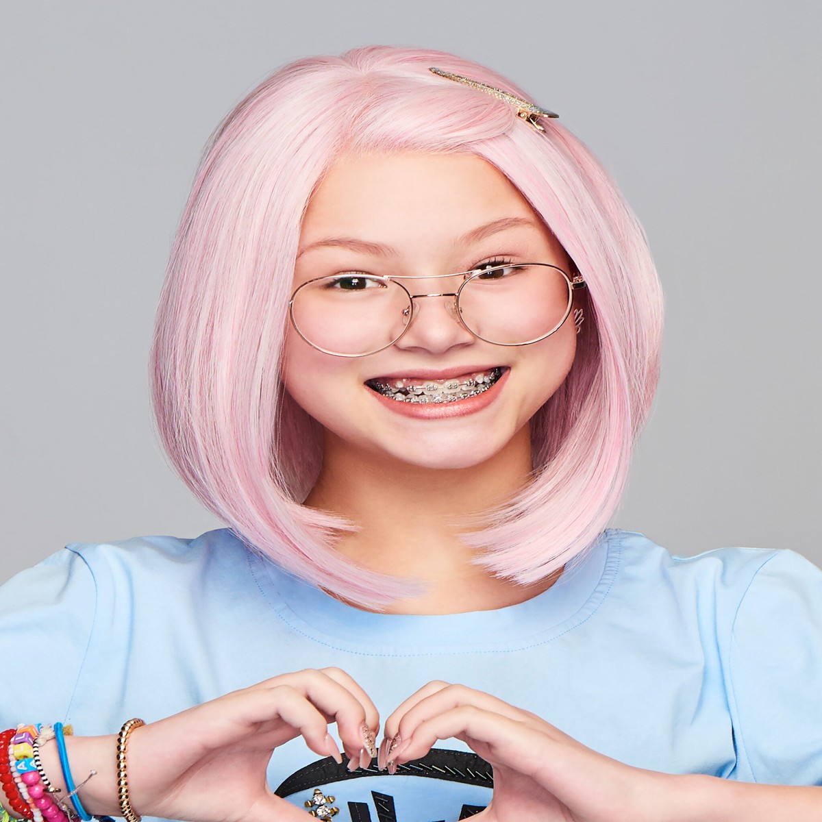 Hairdo Sweetly Pink Children's Wig