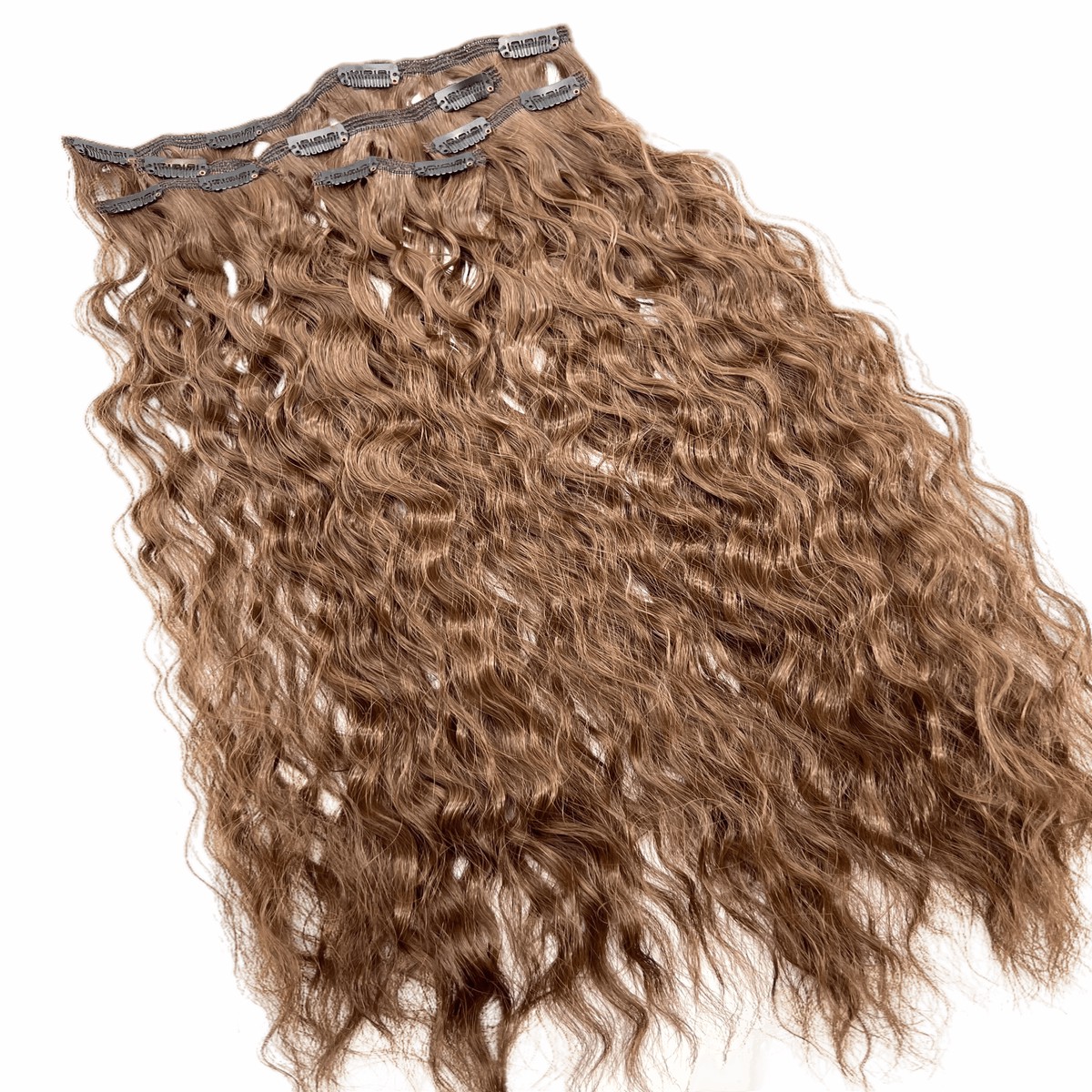 Illusions Collection Peacock Clip (7 piece Clip On) 22 Inch