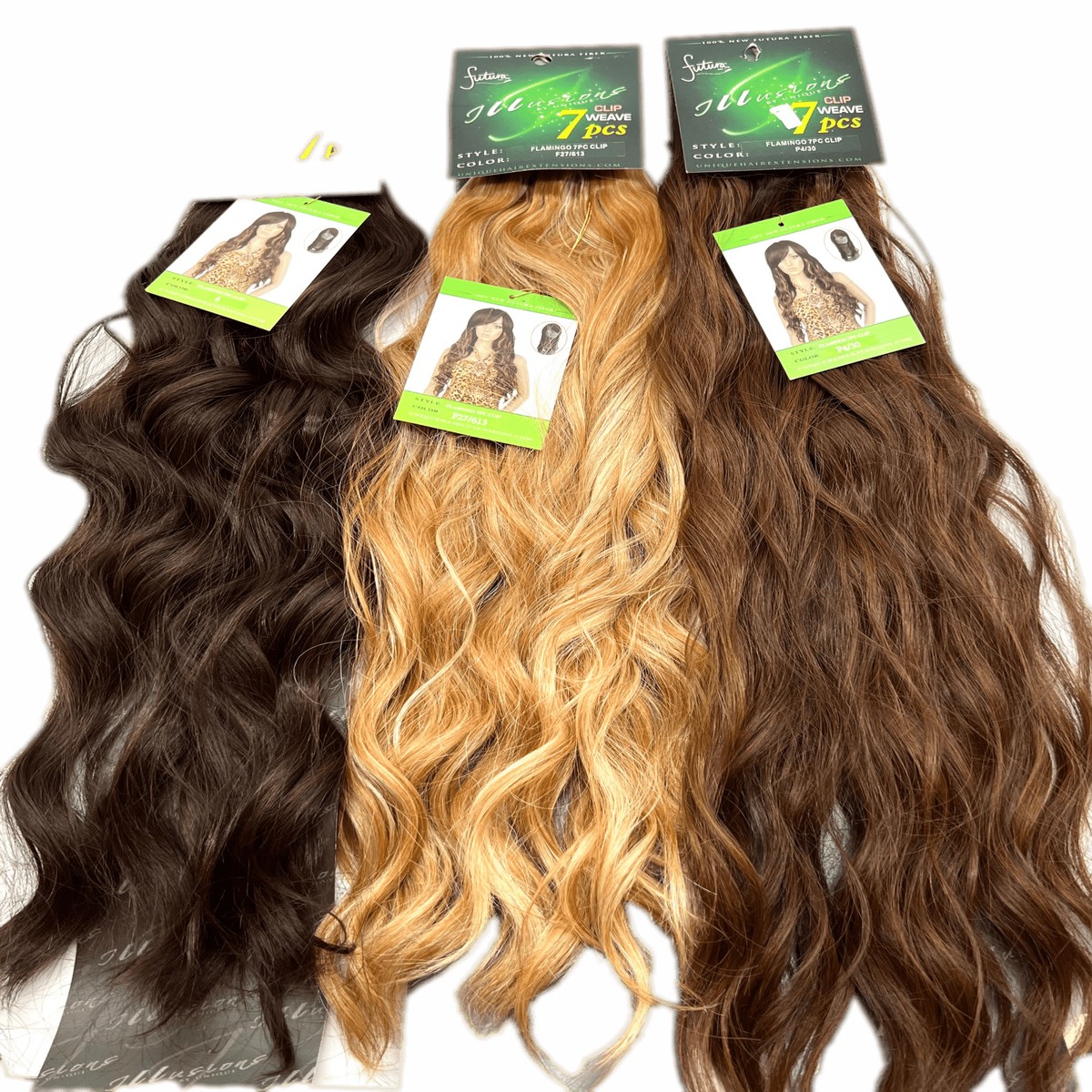 Illusions Collection Flamingo Clip-On (7 Pieces)