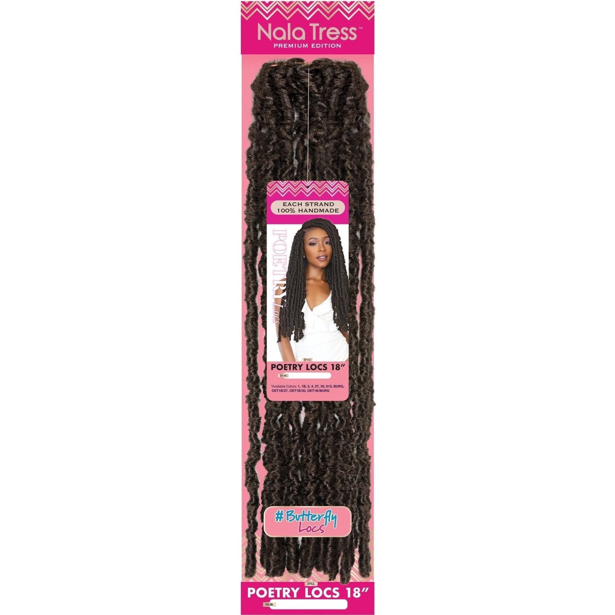 Janet Collection Nala Tress Poetry Locs 18" Hair Extensions