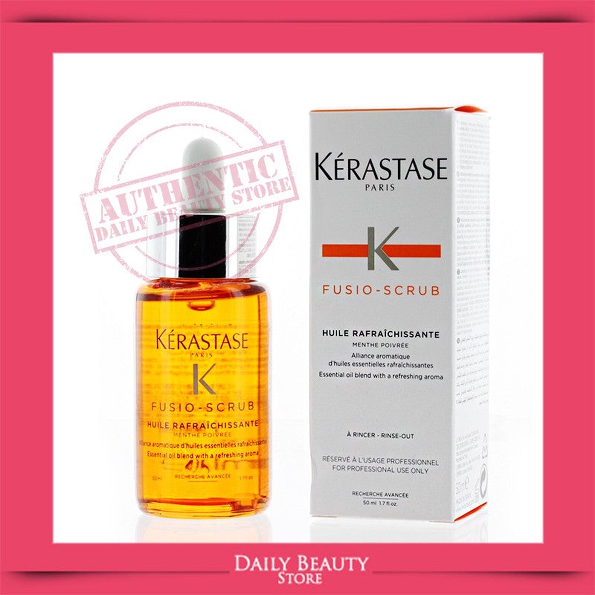 Krastase Fusio-Scrub Huile Rafrachissante Essential Oil Blend 1.7 oz