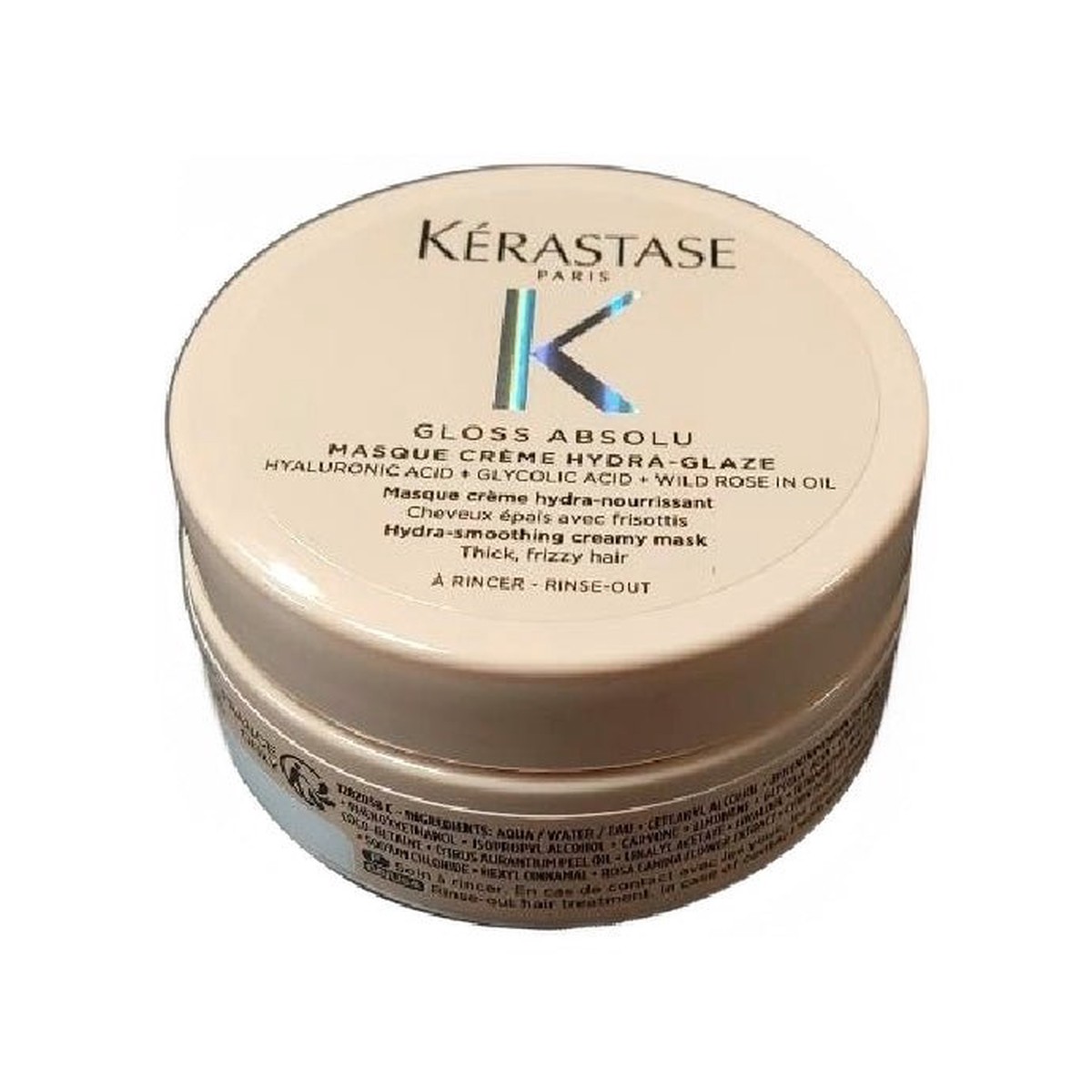 Krastase Gloss Absolu Masque Crme Hydra-Glaze Hair Mask 2.53 oz Travel Size