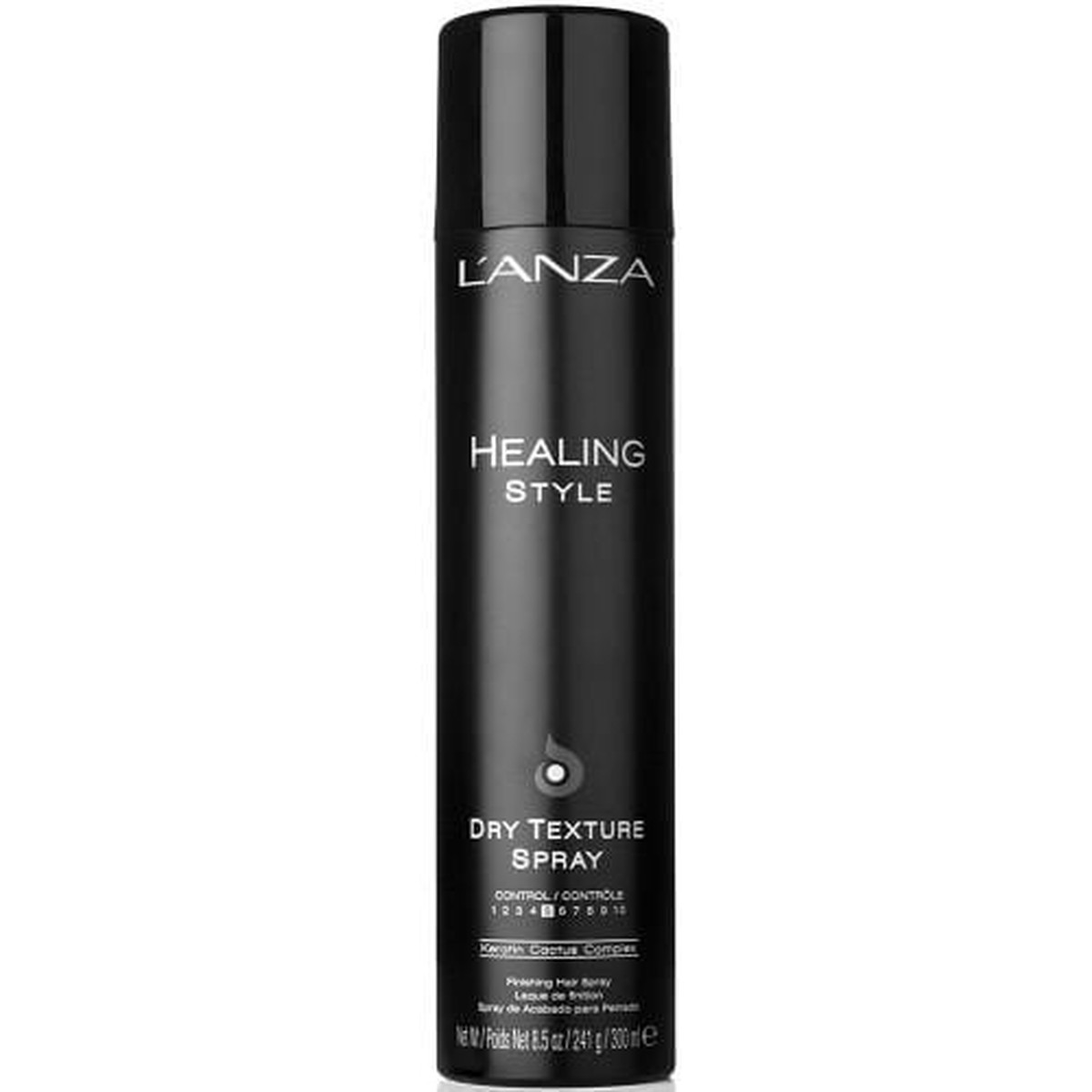 L'anza Healing Style Dry Texture Spray with Medium Hold Effect, Eliminates Frizz, Detangles and Boosts Hair s Shine 8.5 OZ