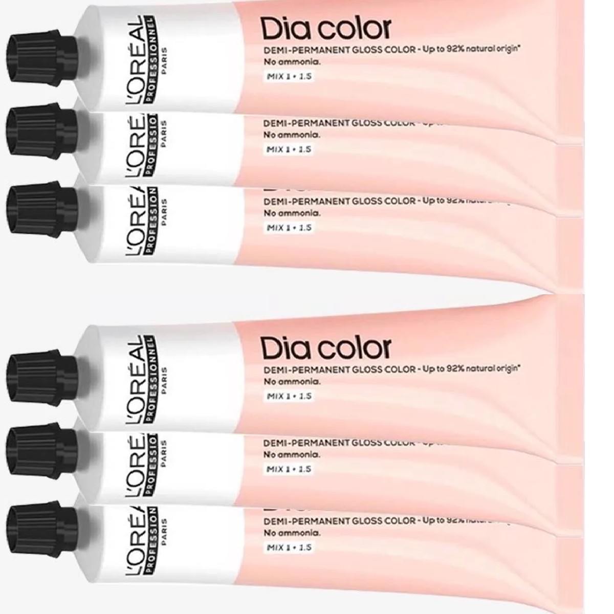 L'Oral Professionnel Dia Color Ammonia-Free Demi-Permanent Gloss Hair Color 9 (9N) Very Light Blonde 2 oz