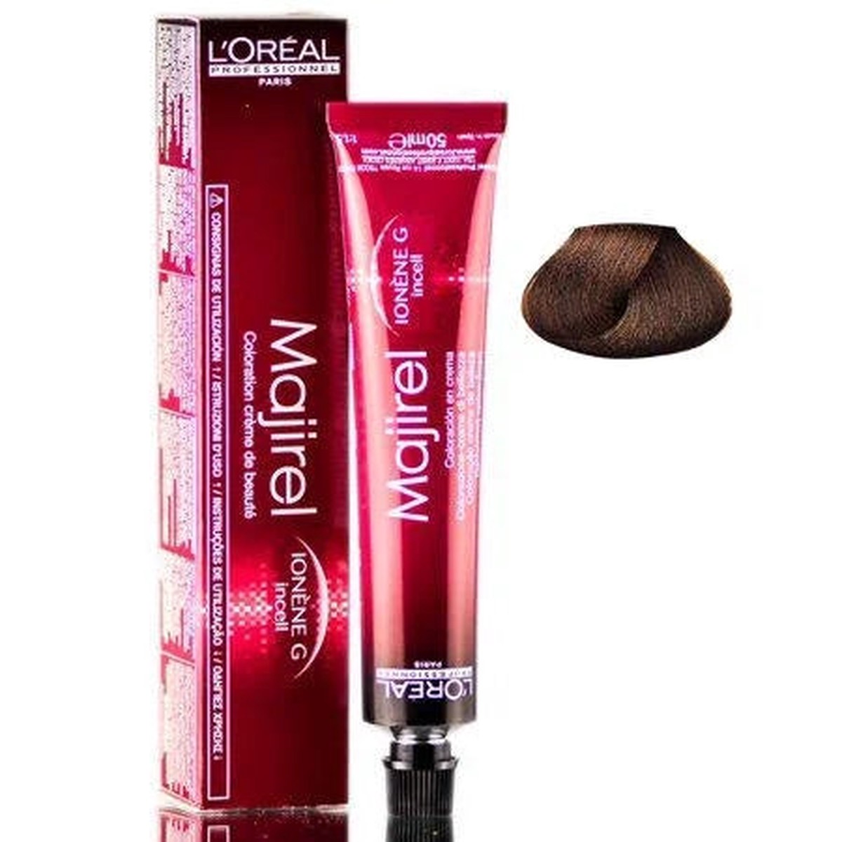 L'Oral Majirel 5.6 Light Red Brown 1.7 oz