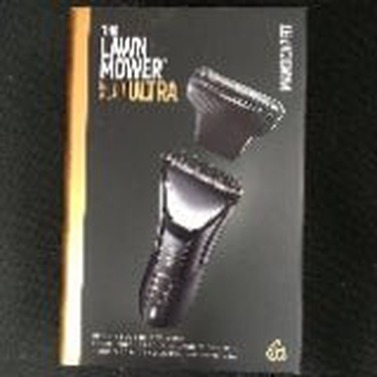 MANSCAPED The Lawn Mower 5.0 Ultra Groin & Body Hair Trimmer, Black