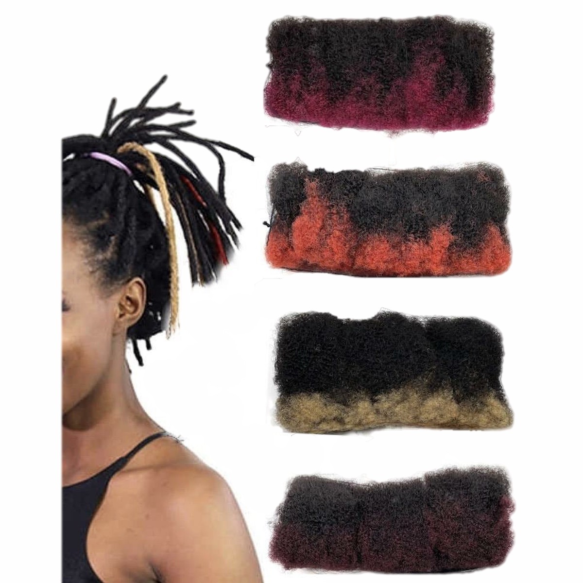 Pallet # 158 - Lot of 100% Human Hair - variety of styles and colors