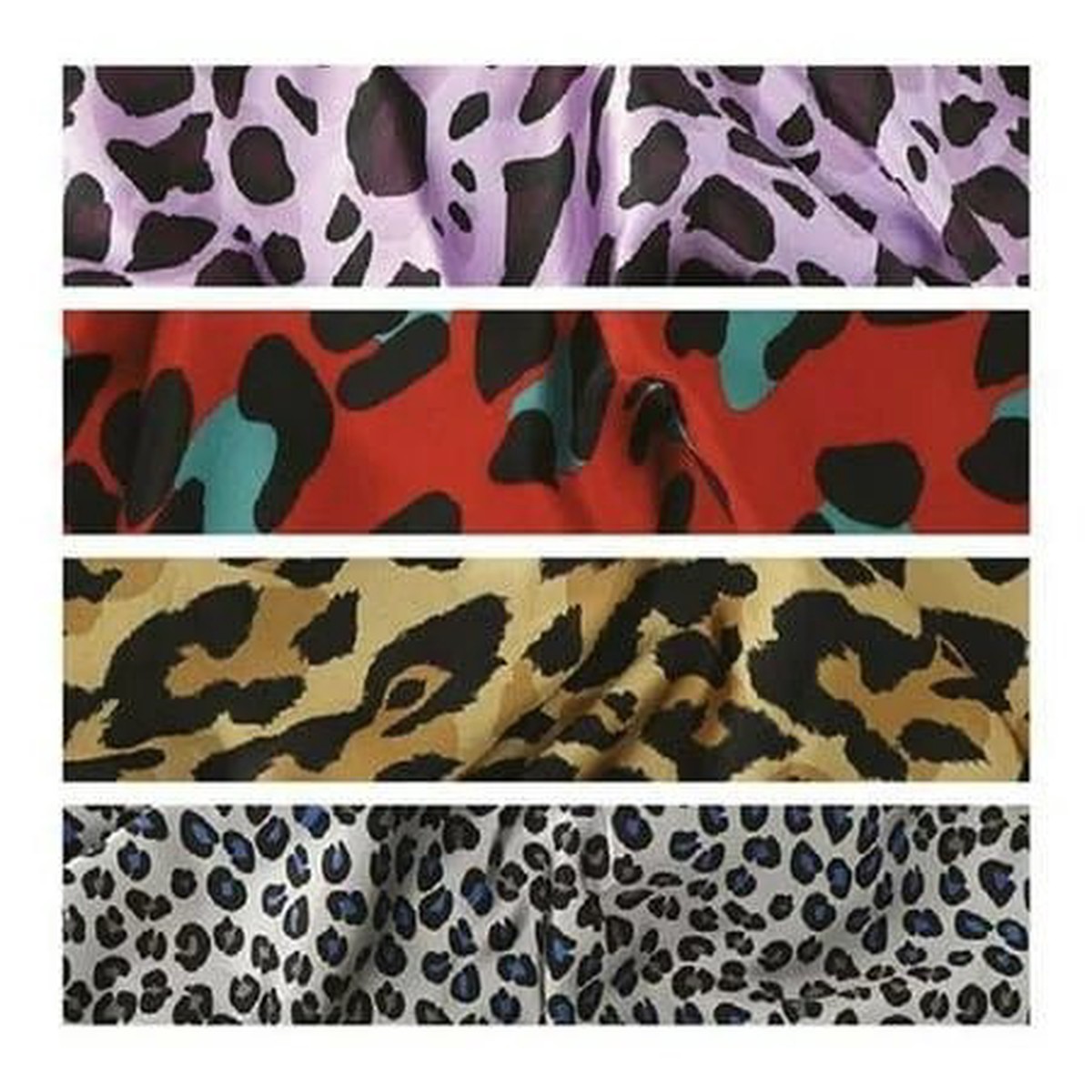 Qfitt Luxury Silky Satin Hair Wrap 7102