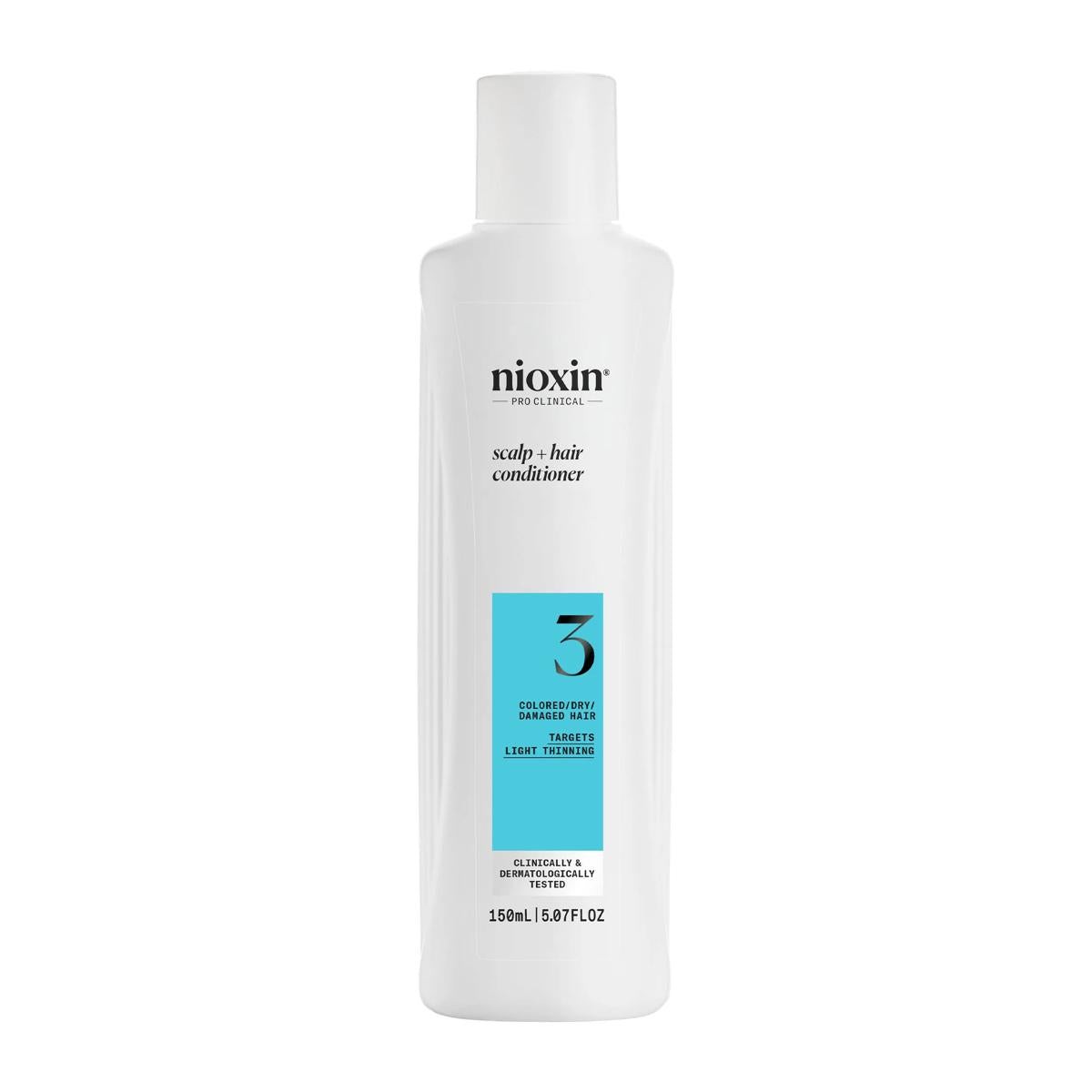 Nioxin System 3 Scalp Therapy Conditioner for Light Thinning Colored Hair, 33.8 oz