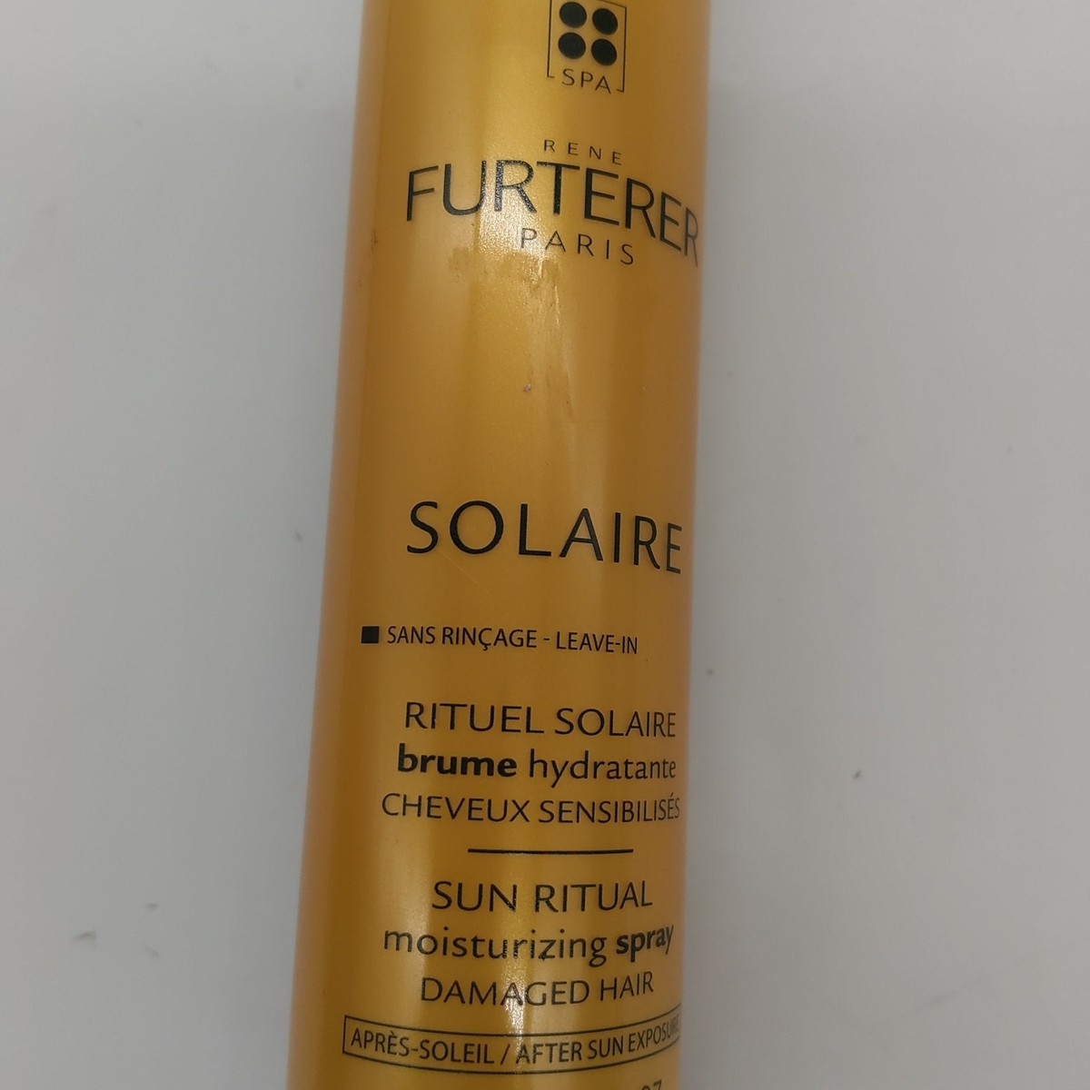 Rene Furterer Solaire Sun Ritual Moisturizing Spray Damaged Hair 3.3 Oz