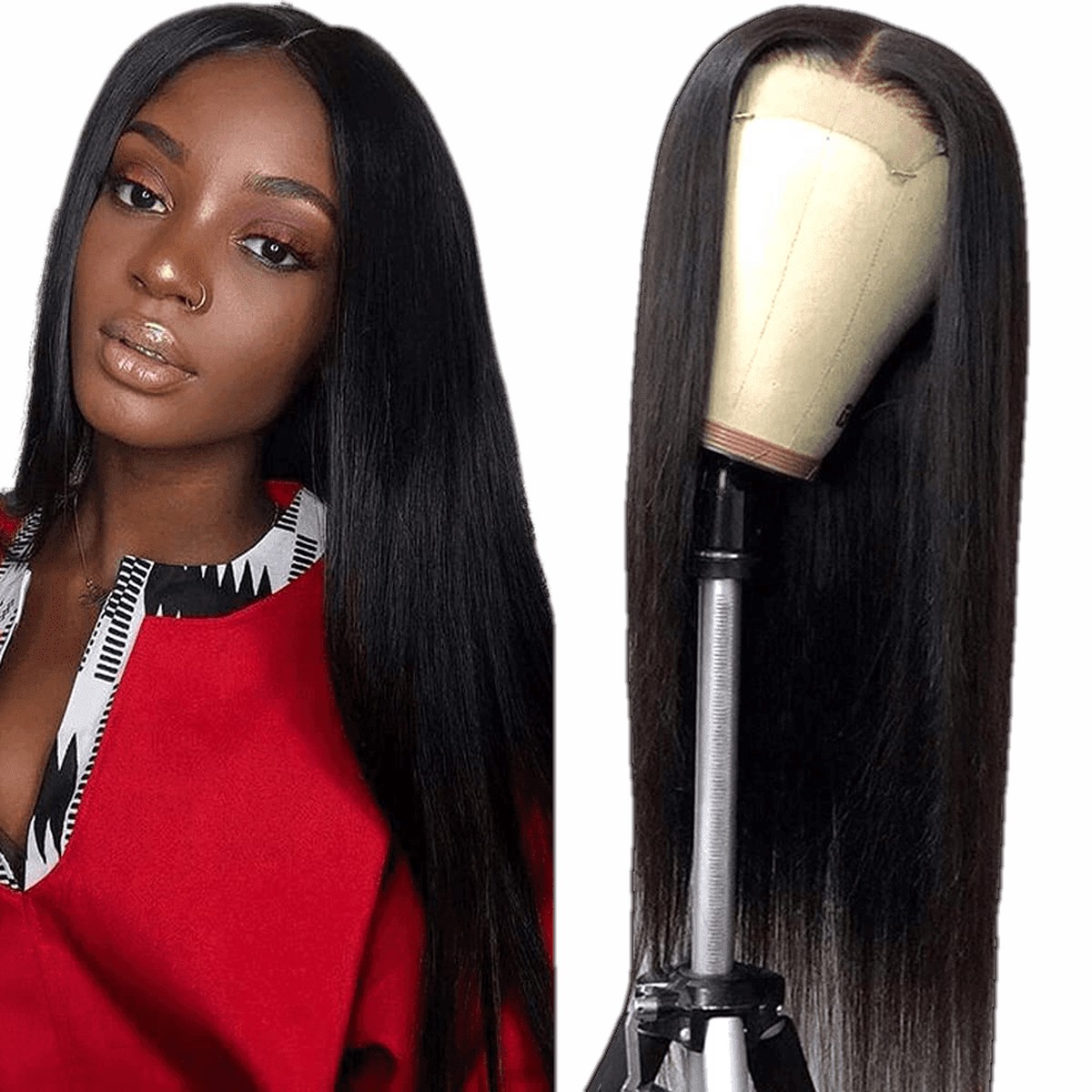 Rio Straight 4x4 Lace Wig Human Hair