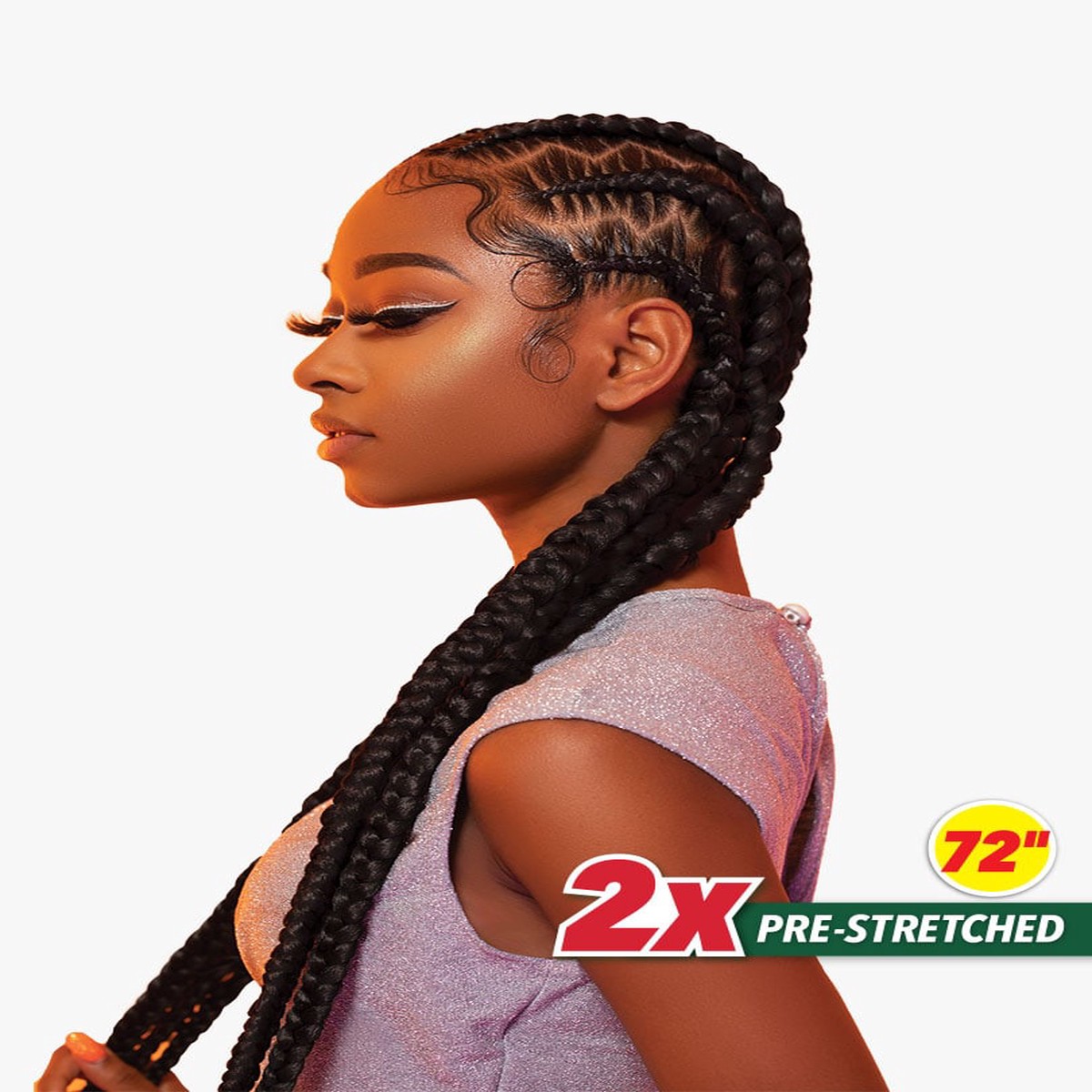 Sensationnel X-Pression 2X Pre-Stretched Braiding Hair 72" #30