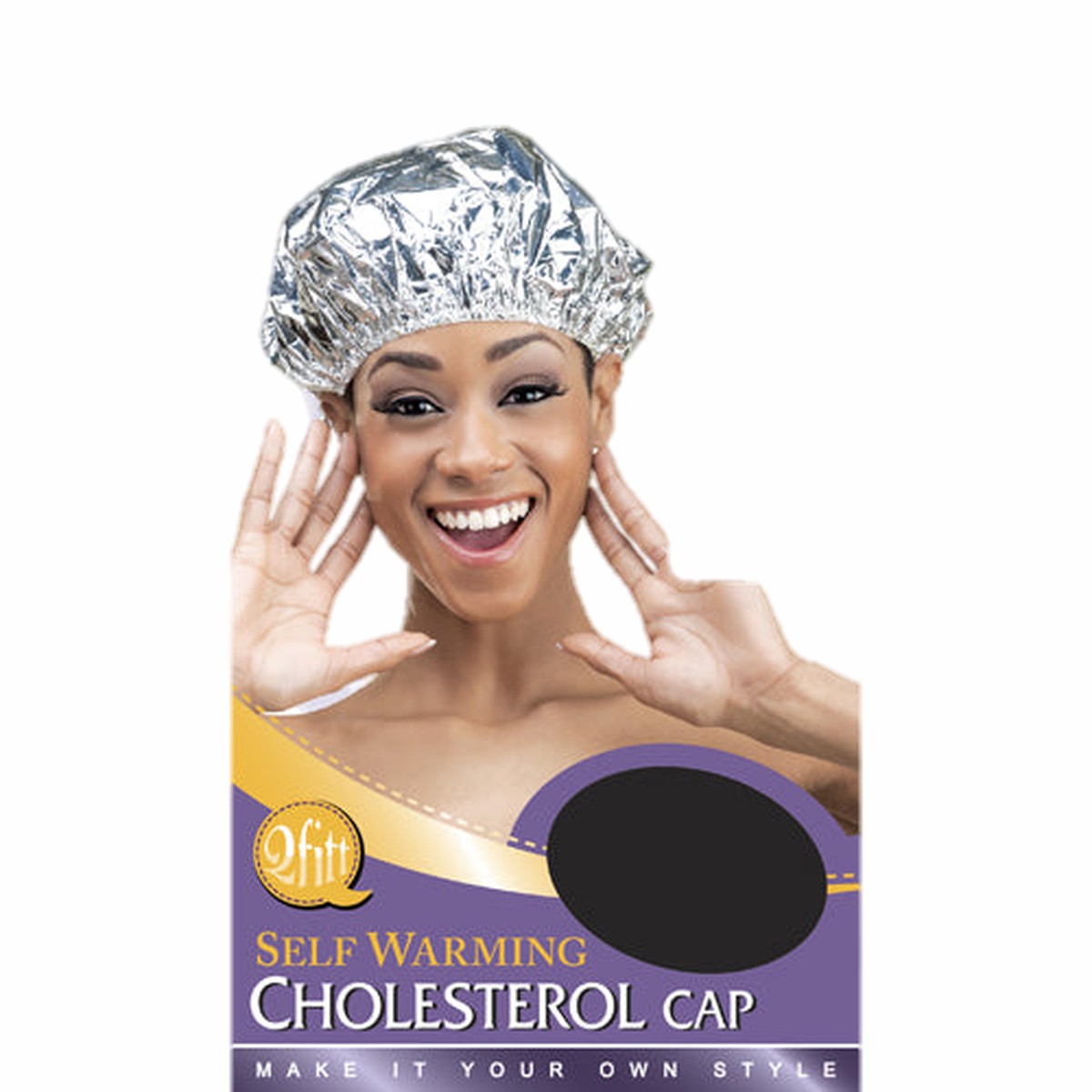 Qfitt Self-Warming Cholesterol Cap, Silver