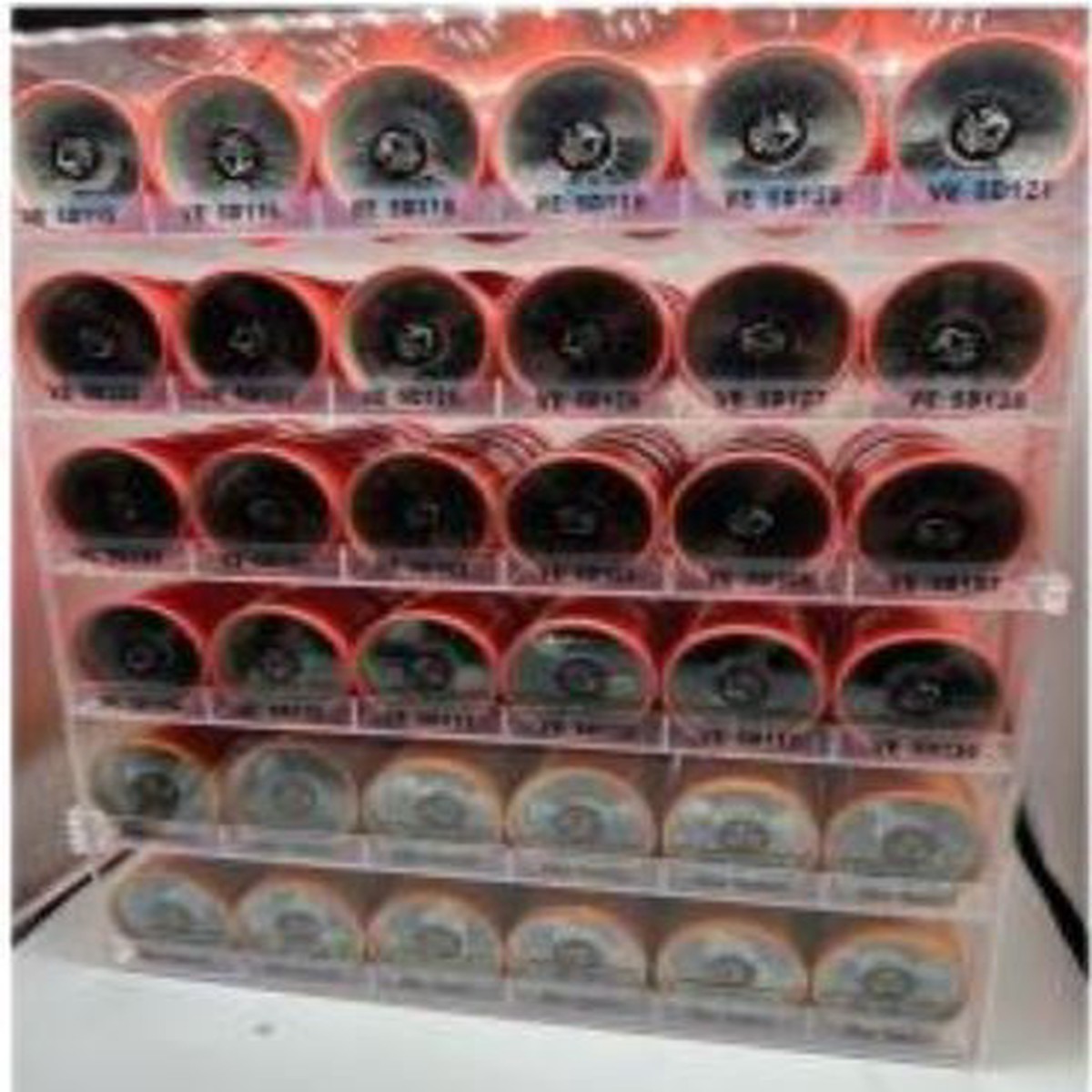VIP 36-Slot Acrylic Display, 5D + iMink