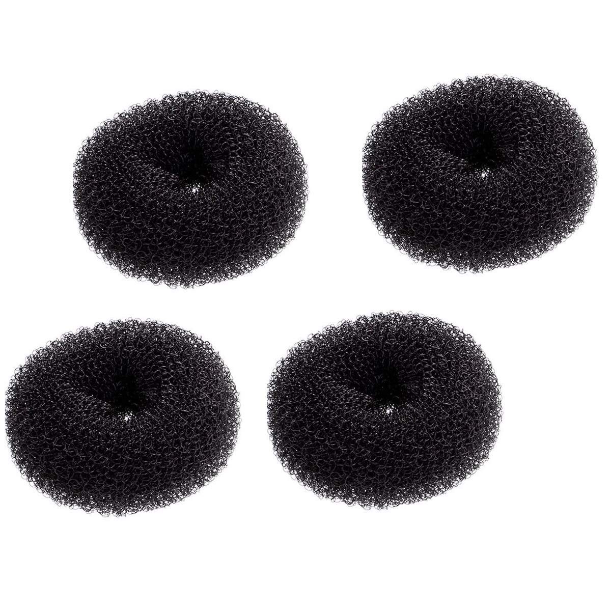 VIP Extensions Hair Bun Maker Donut, Large Beige