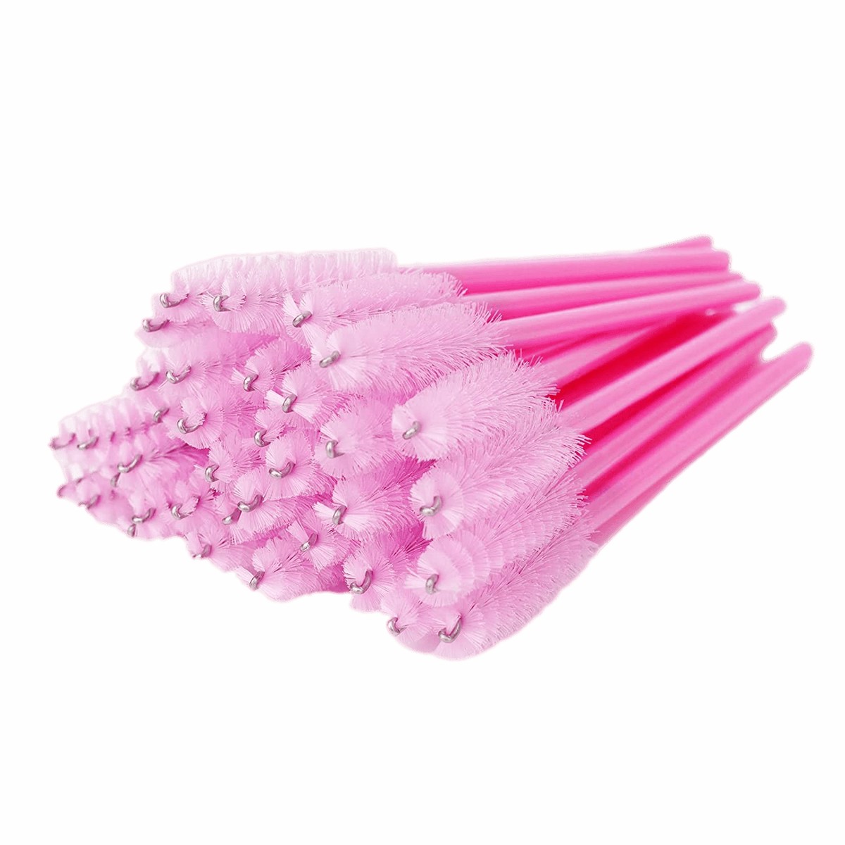 VIP Eyelash Pink Mascara Wands, 100 Strands/Bag