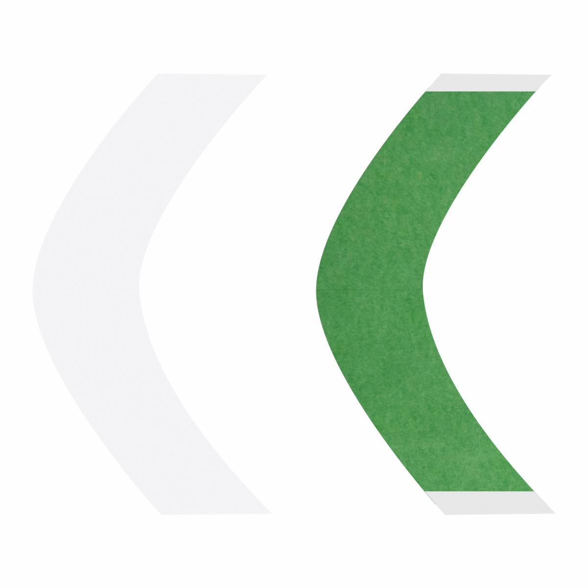 Walker Tape Easy Green A Contour Tape, 36 pc
