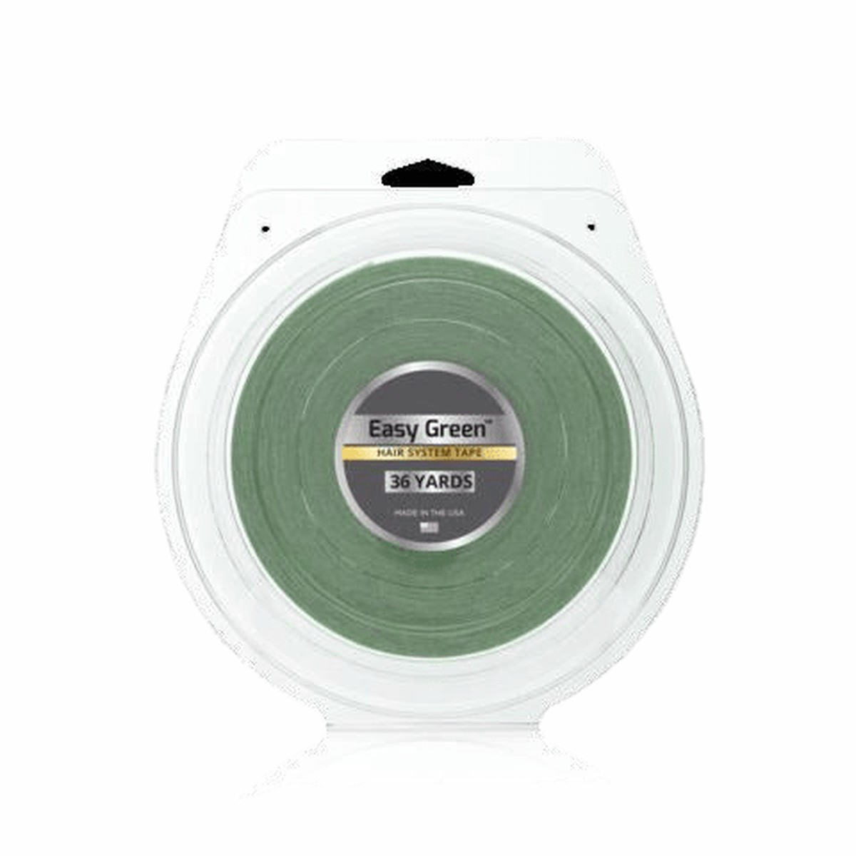Walker Tape Easy Green Wig Tape Roll, 1/2 in x 3 yd