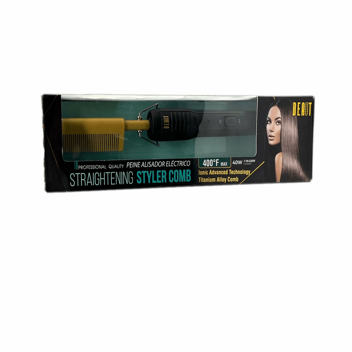 Beaut Straightening Styler Comb 400F Max