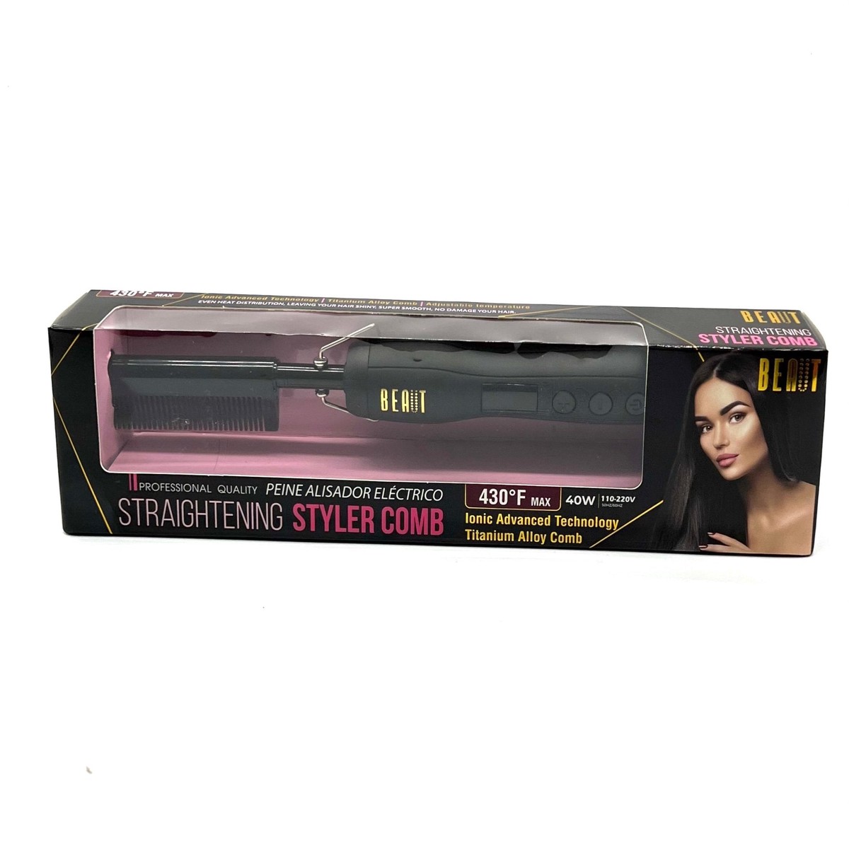 Beaut Straightening Styler Comb 430F Max