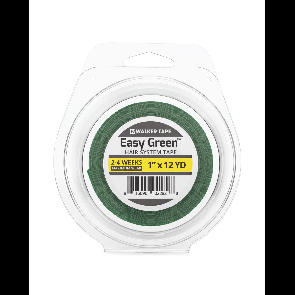 Walker Tape Easy Green Wig Tape Roll, 1/2 in x 12 yd